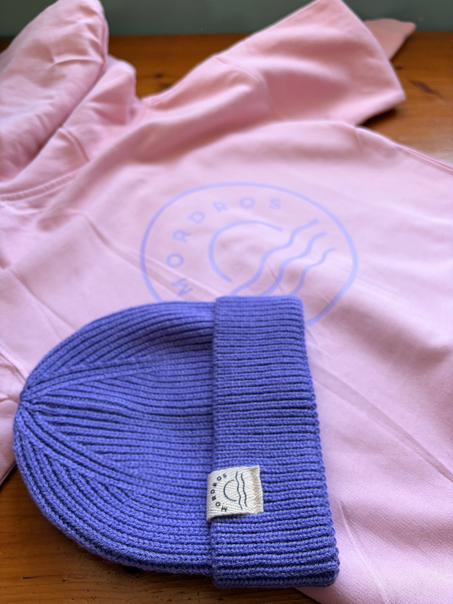 Pink Circle Sunset Zippy Hoody