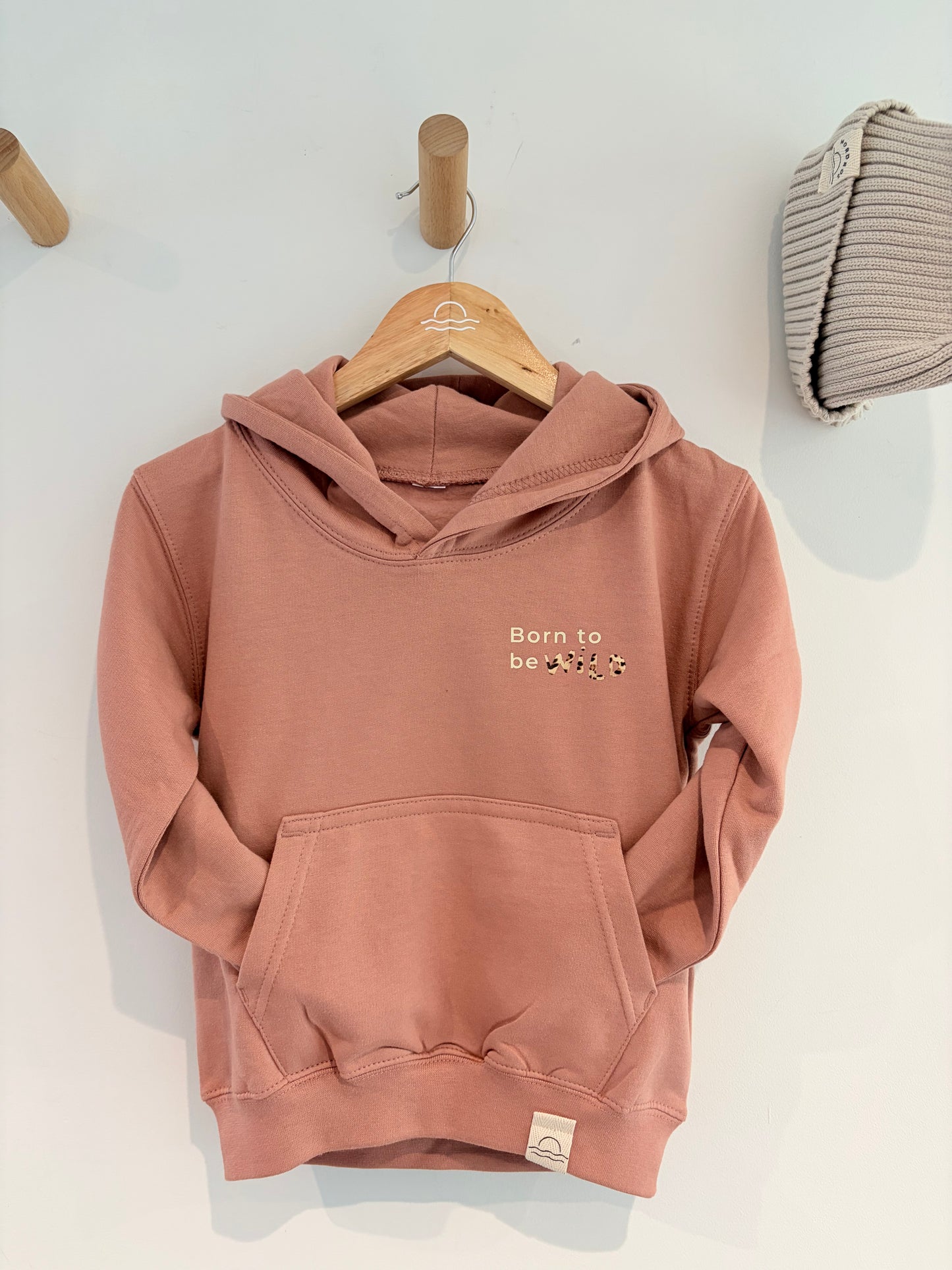 Born To Be Wild Pink Hoody