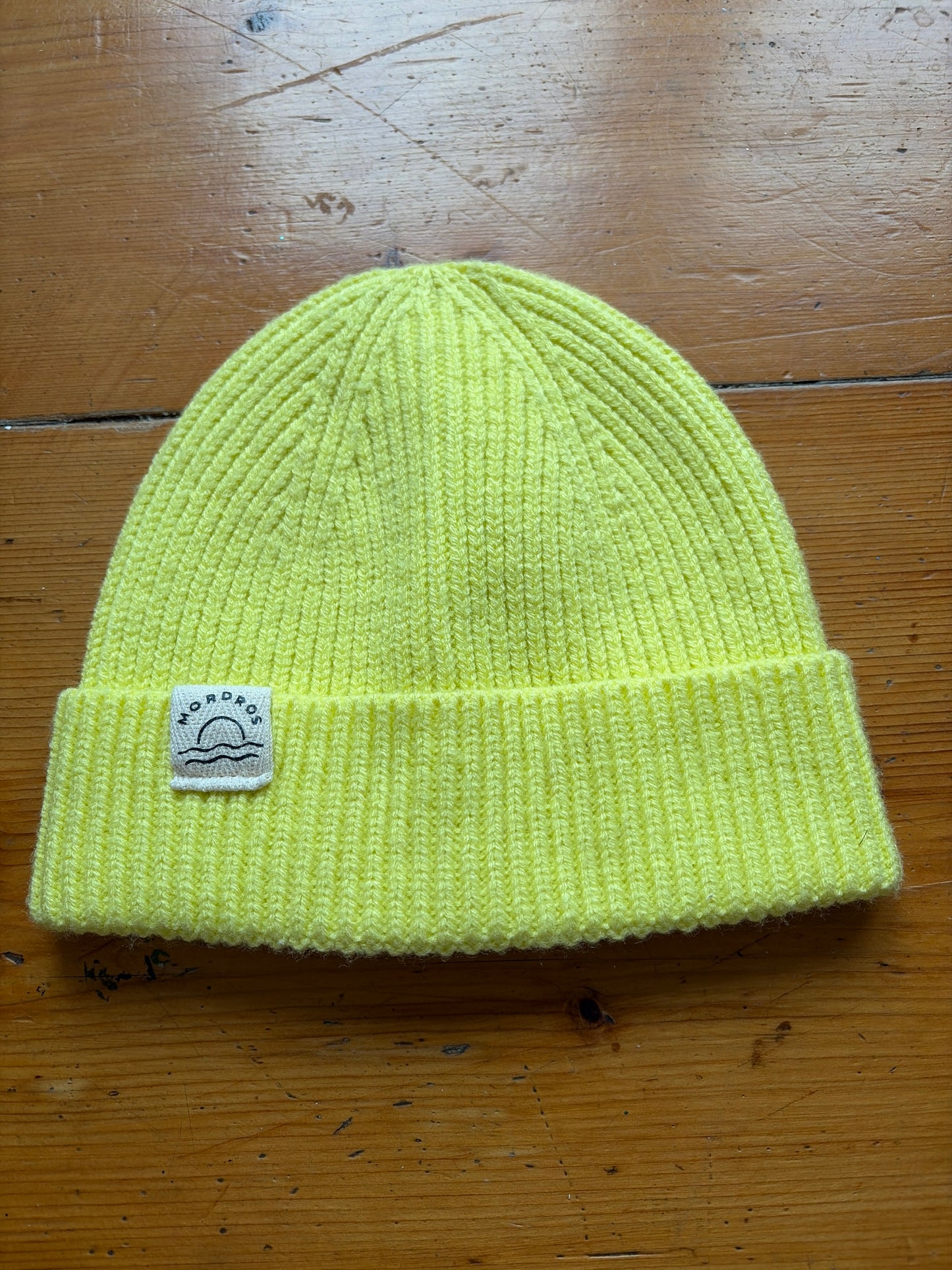 Kids yellow beanie