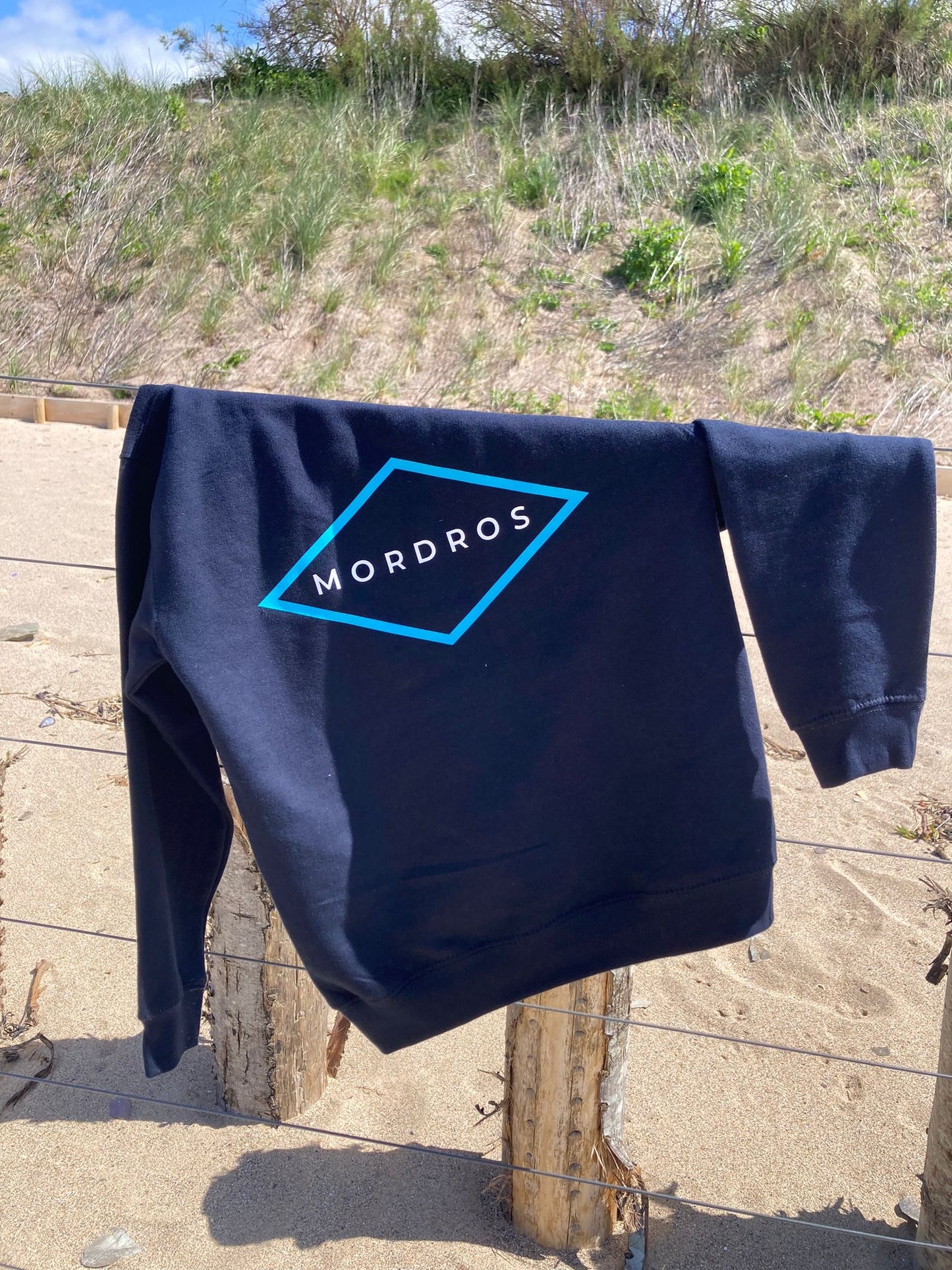 Navy Diamond Hoody