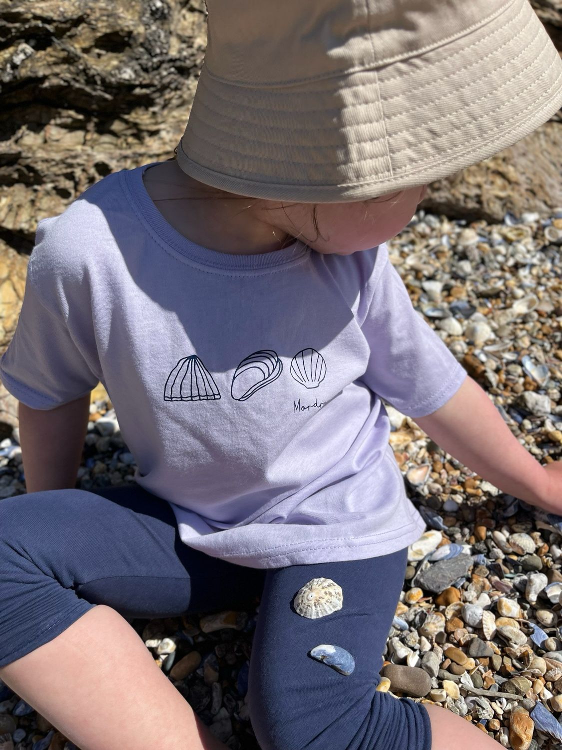 Lilac Shell T Shirt