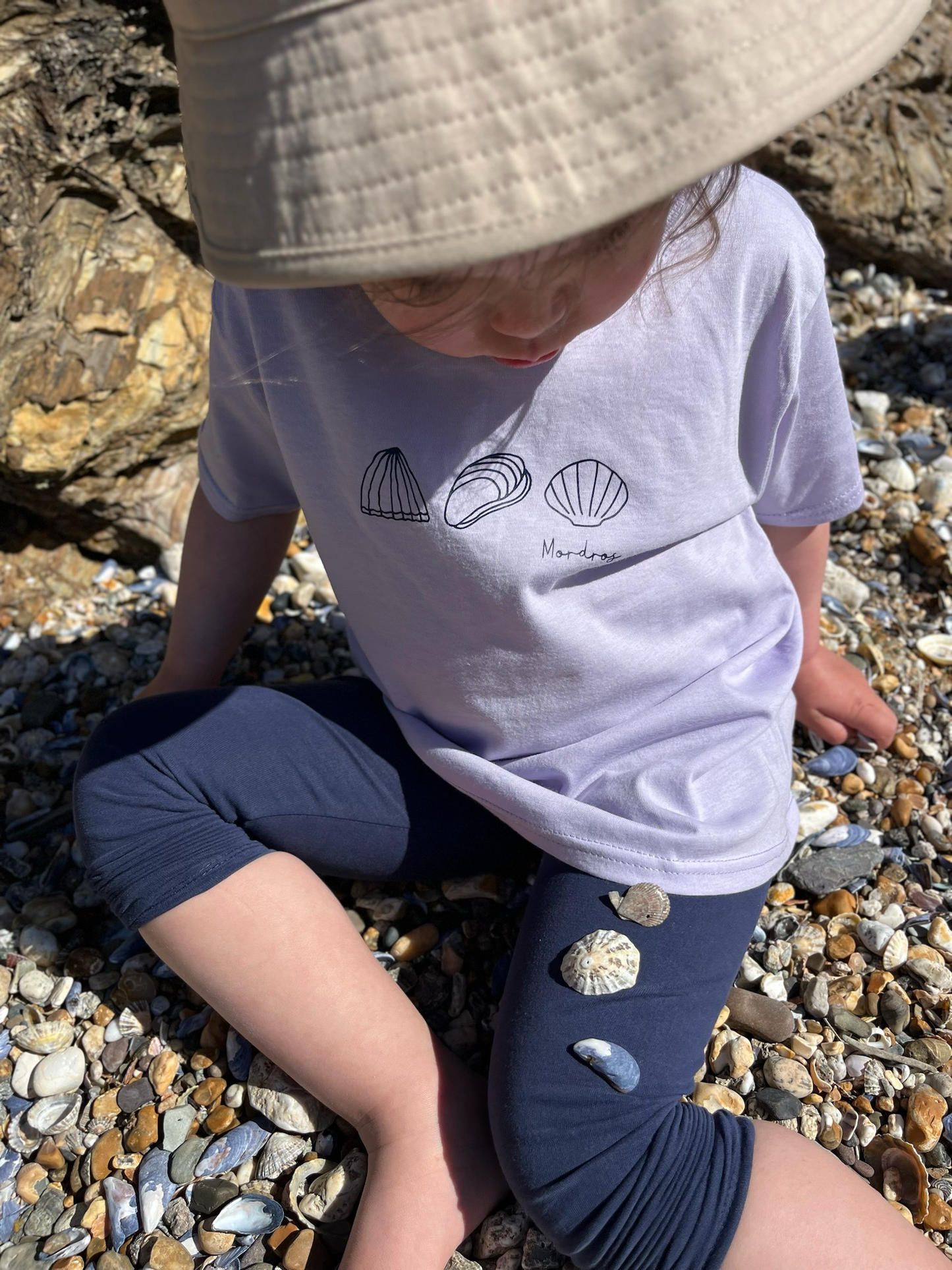 Lilac Shell T Shirt