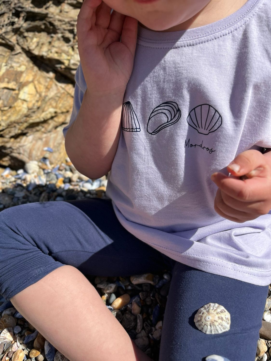 Lilac Shell T Shirt