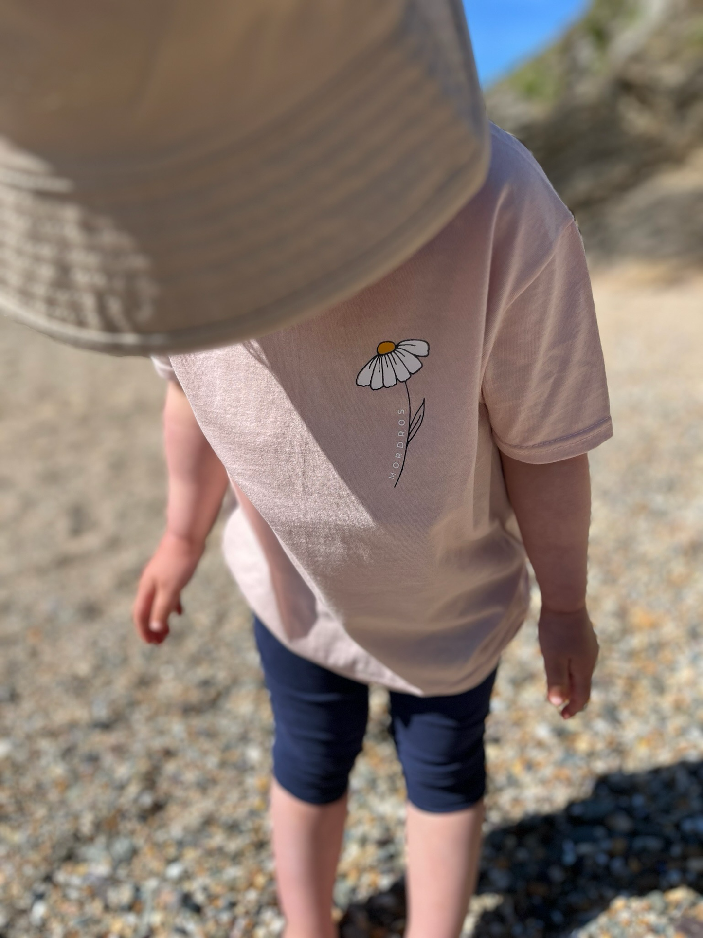 Dusty Pink Daisy T Shirt