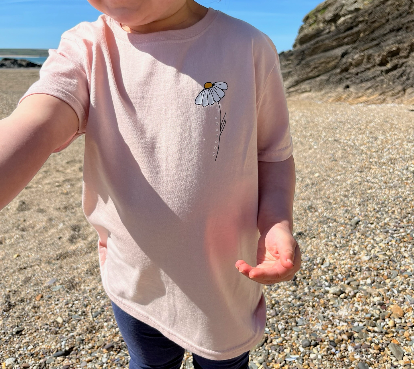 Dusty Pink Daisy T Shirt