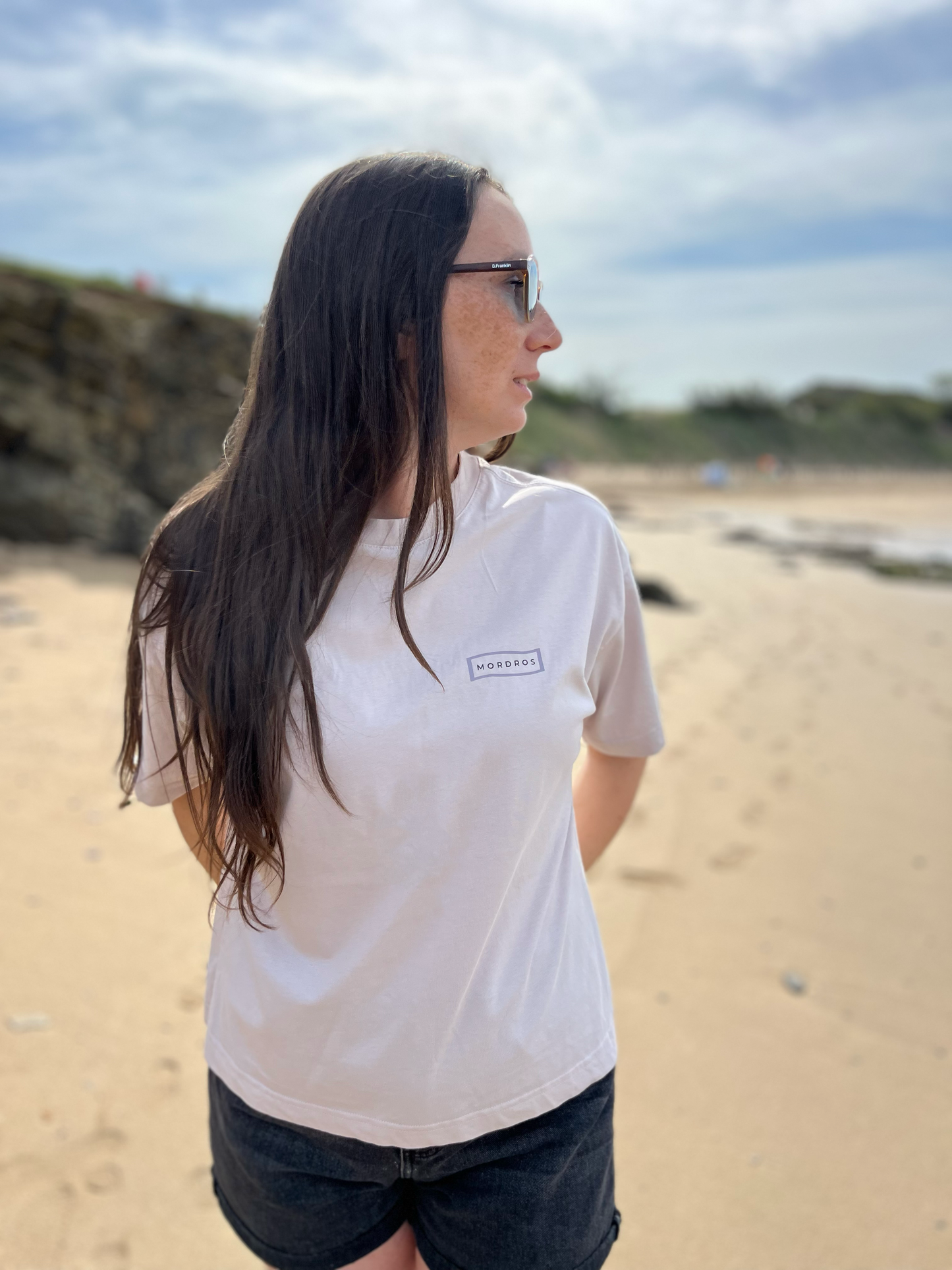 Sand Organic Cotton Boxy Tee
