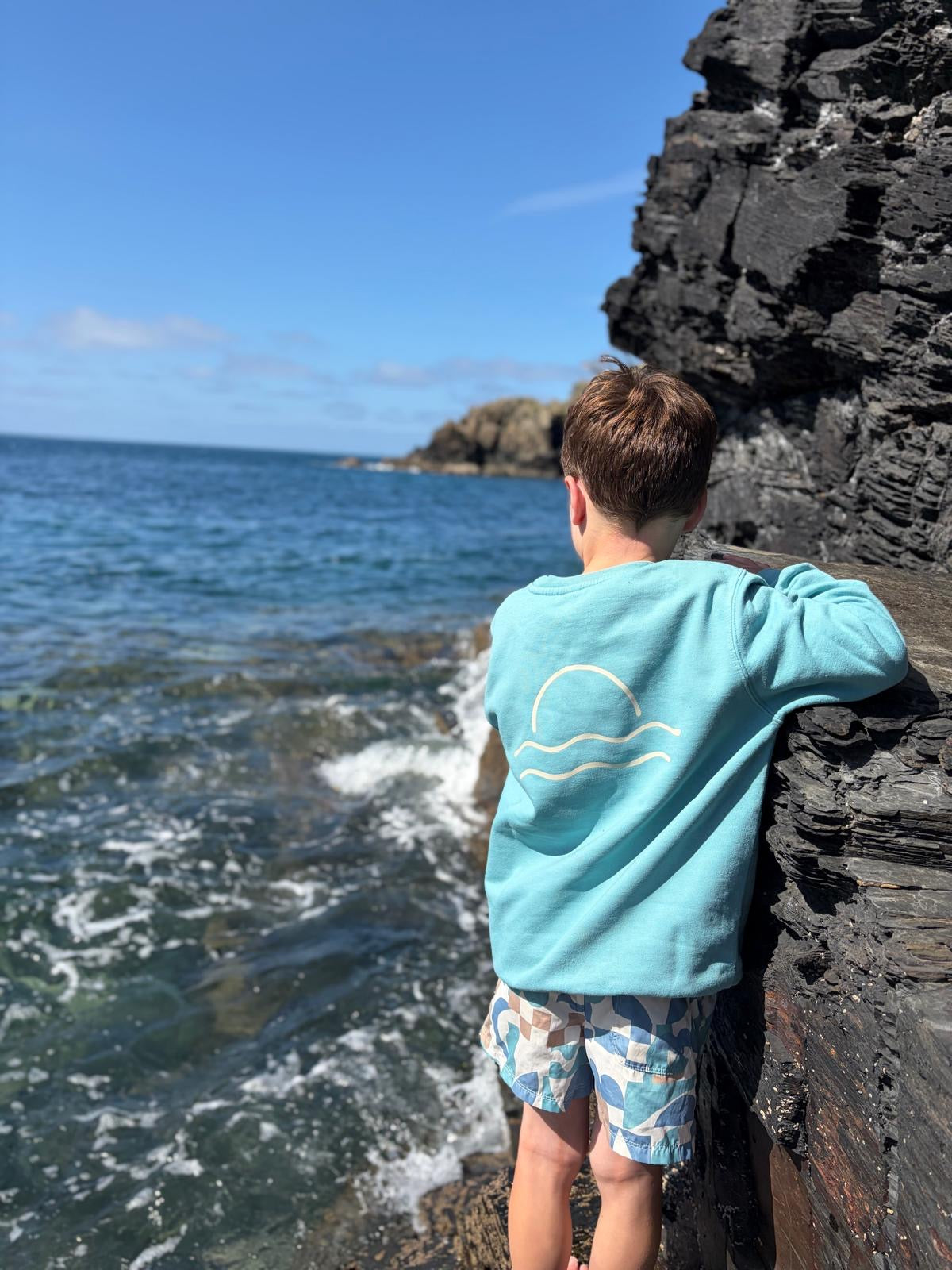 Seafoam Sunset Jumper