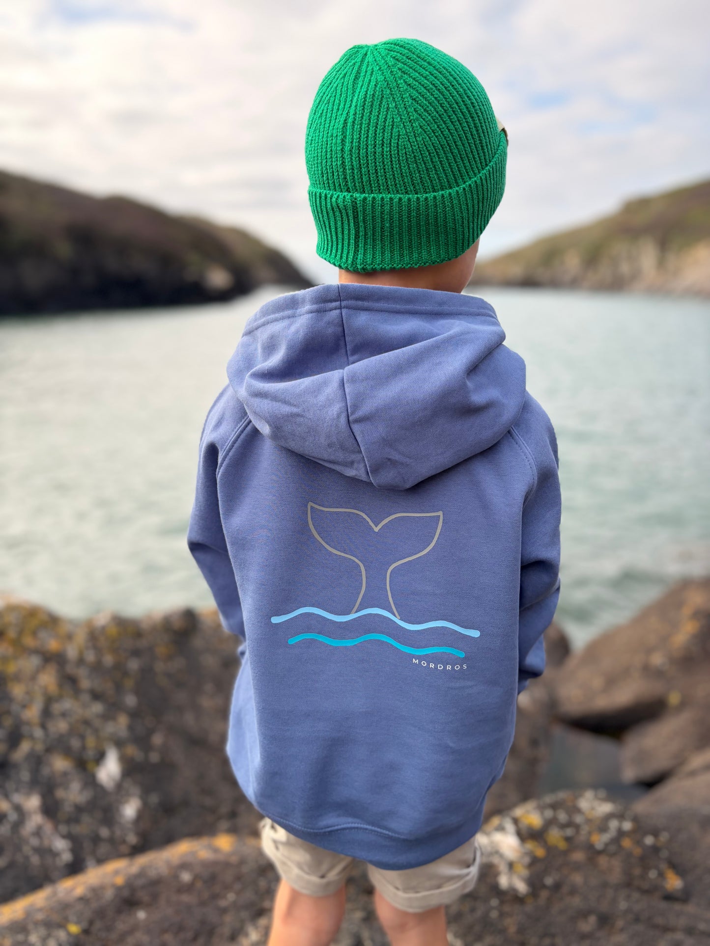 Organic Cotton Whale Hoody