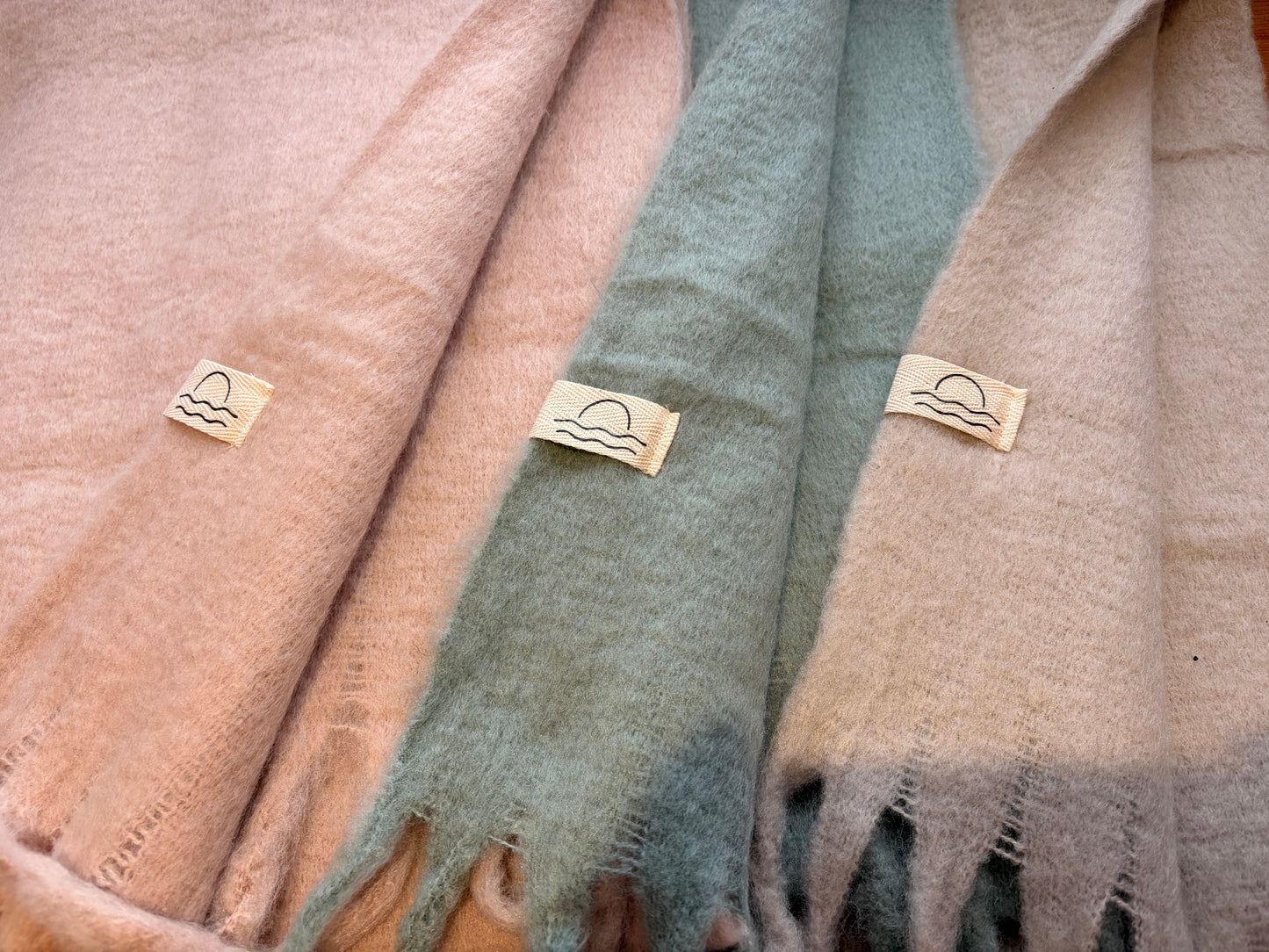 Recycled Fabric Chunky Scarf