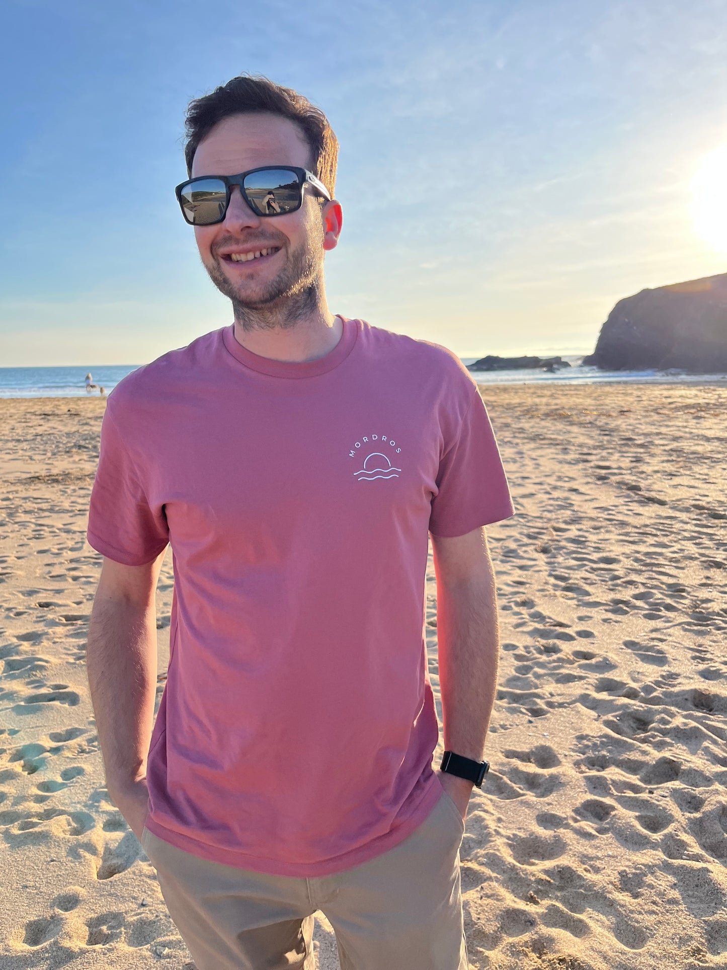 Dusty Pink Relaxed Organic Tee