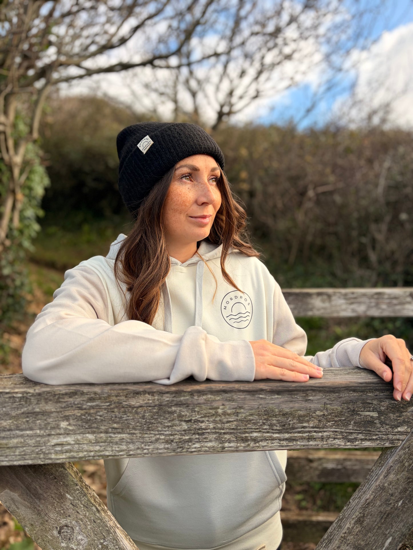 Contrast Organic Cotton Raglan Hoody