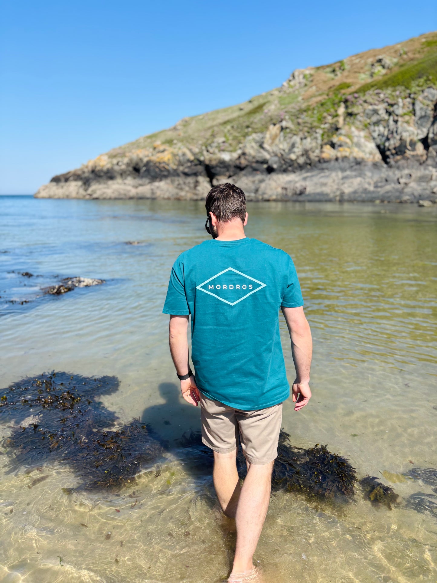 Teal Relaxed Organic Tee
