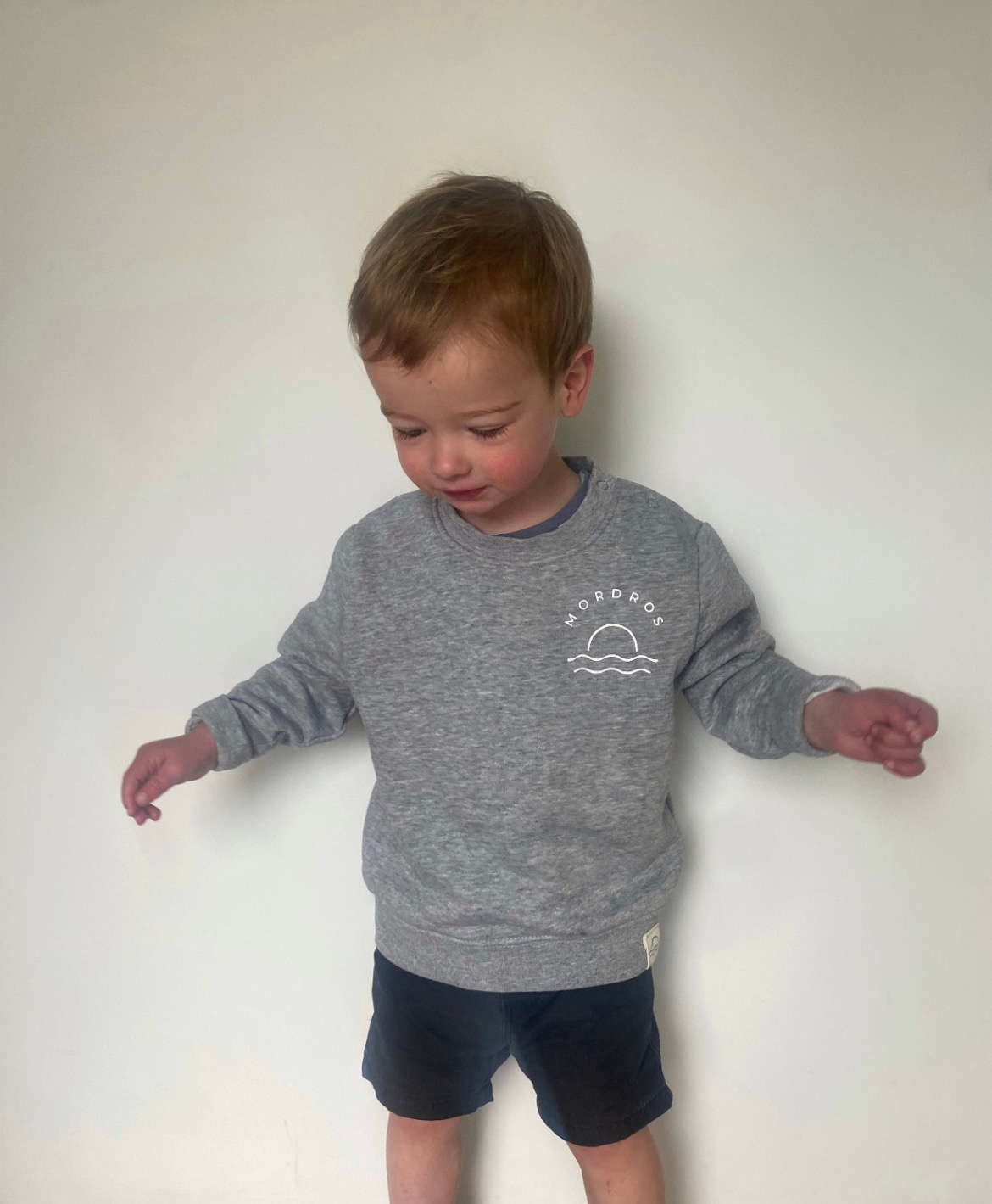 Grey Sunset Jumper