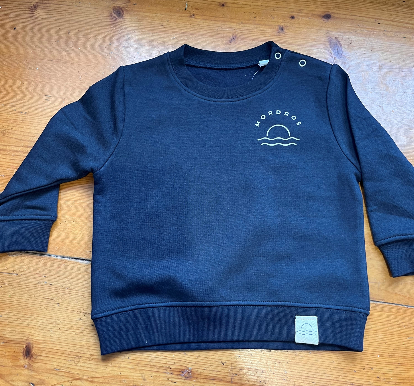 Navy and White Sunset Jumper