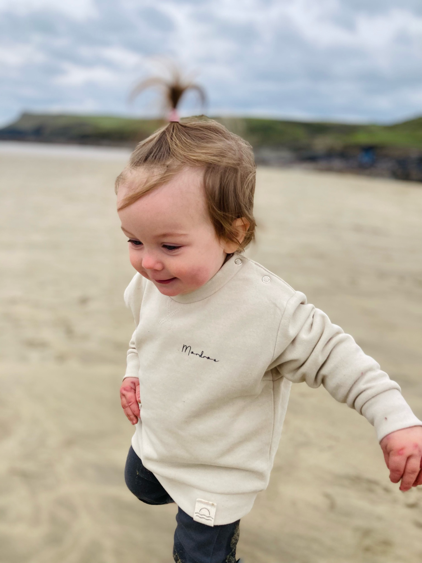 100% Recycled Cotton Wild Flower Jumper