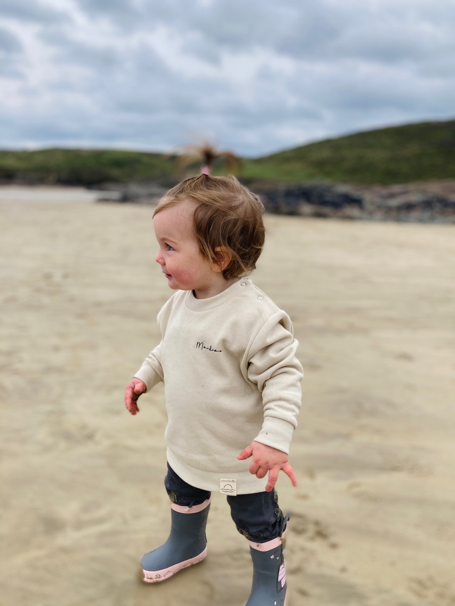 100% Recycled Cotton Wild Flower Jumper