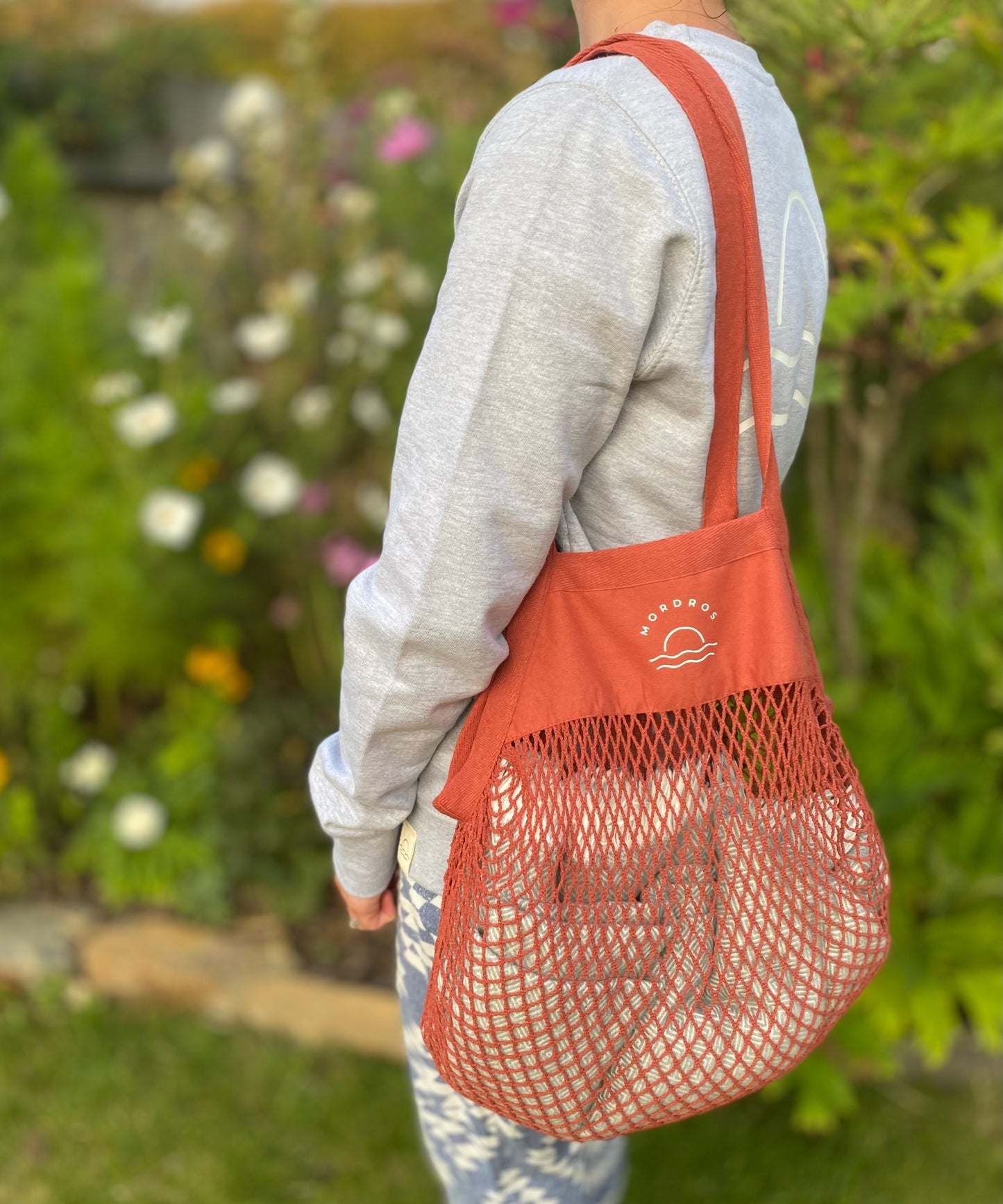 Organic Cotton Net Beach bag