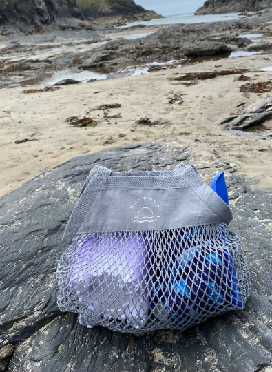 Organic Cotton Net Beach bag