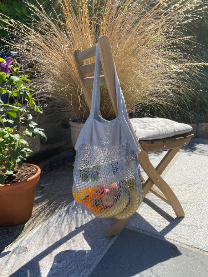 Organic Cotton Net Beach bag