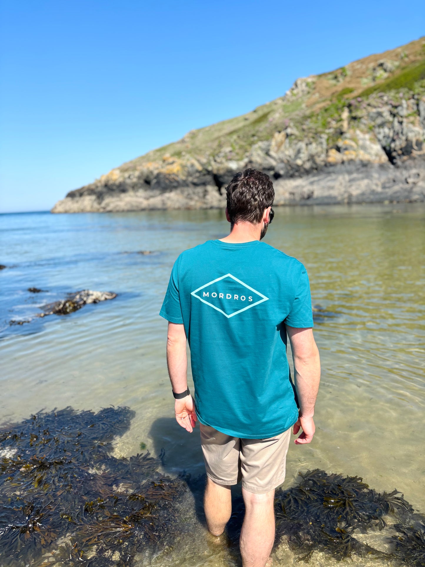 Teal Relaxed Organic Tee