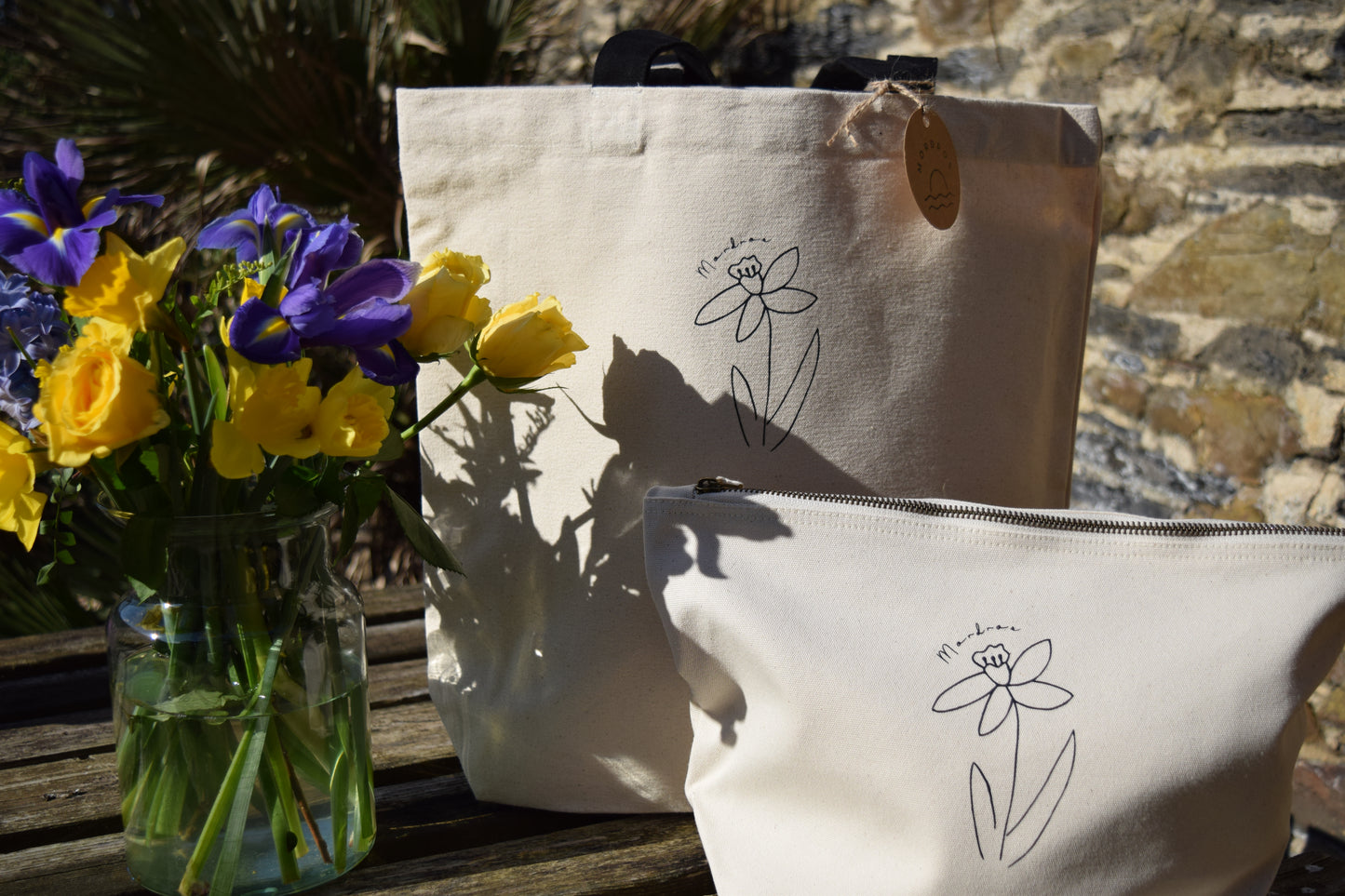 Daffodil Cotton Canvas Shopper