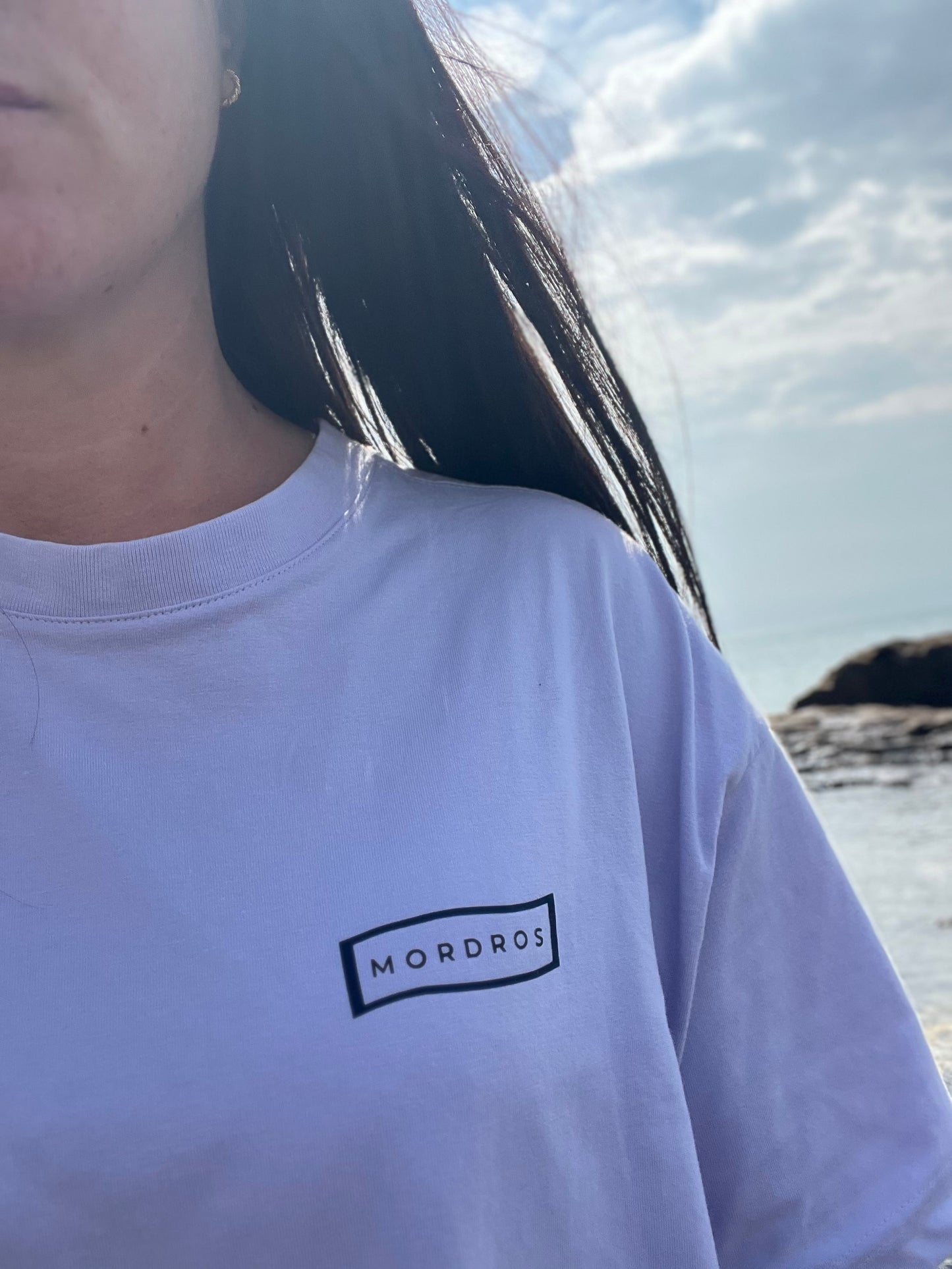 Lilac Organic Cotton Boxy Tee