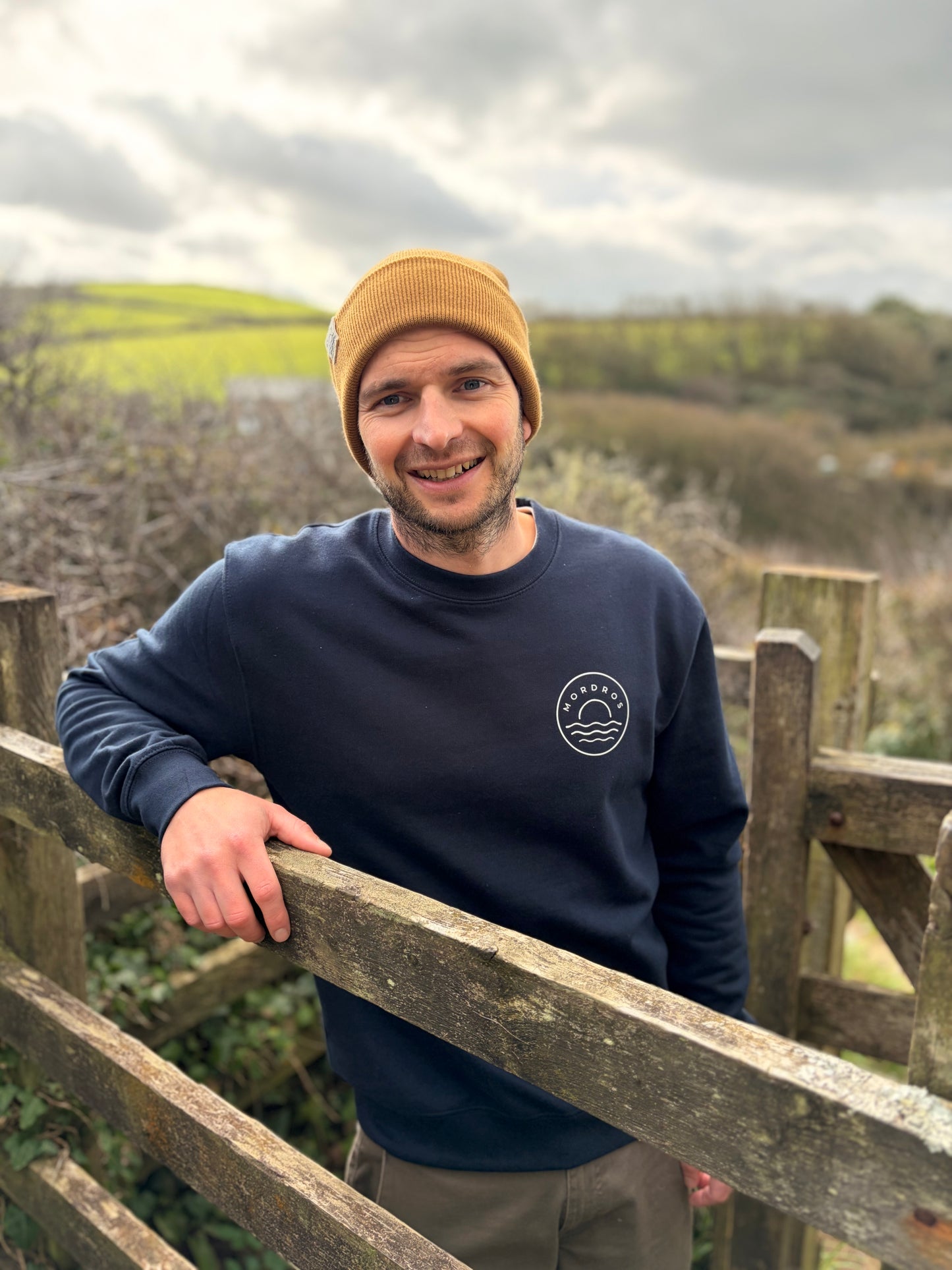 Navy Sunset Jumper