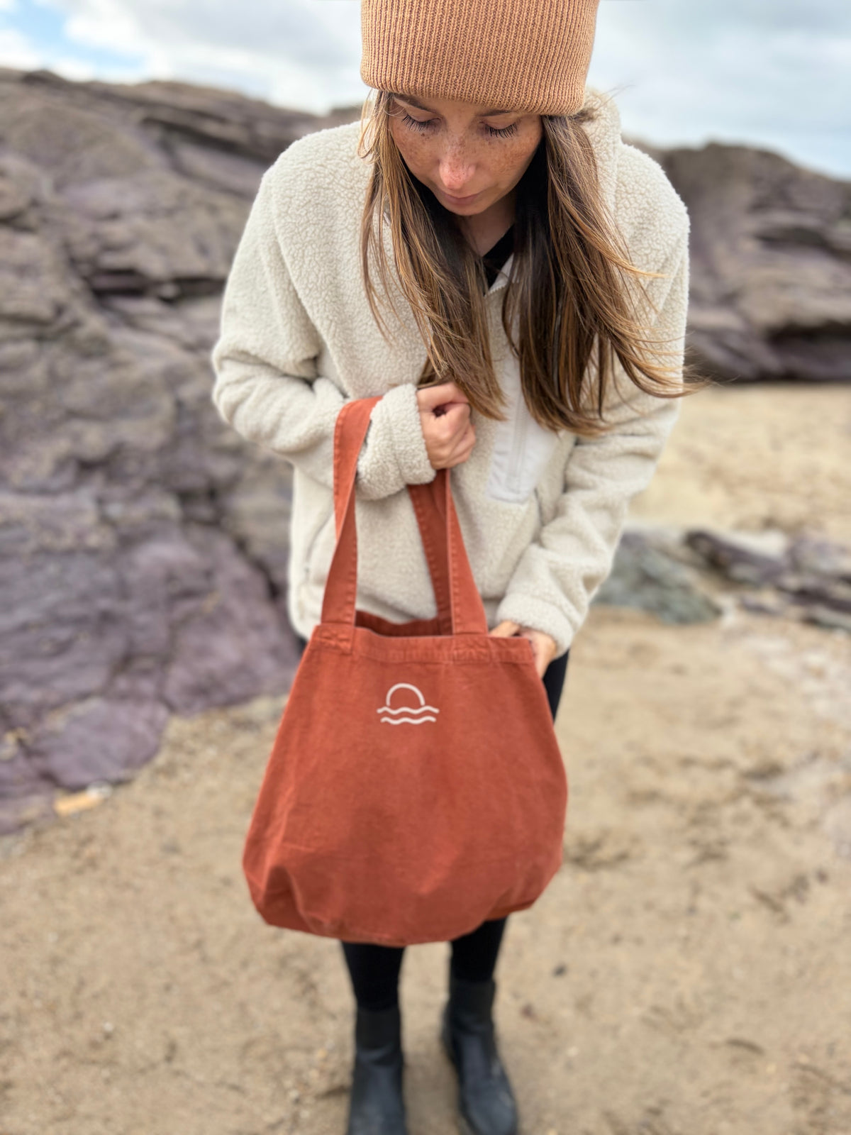 Mordros Tote Bag Rust