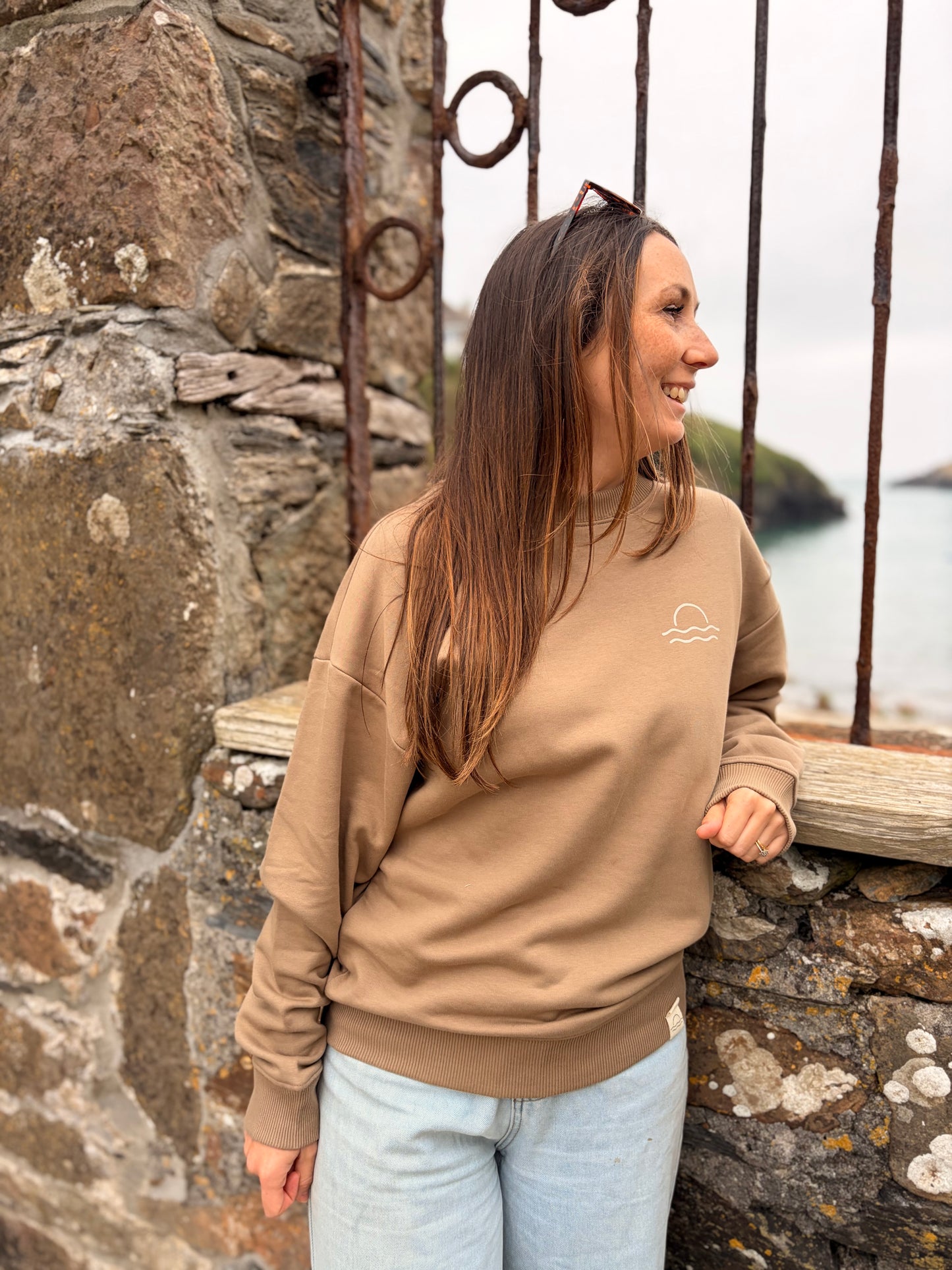 Driftwood Organic Cotton Cozy Jumper