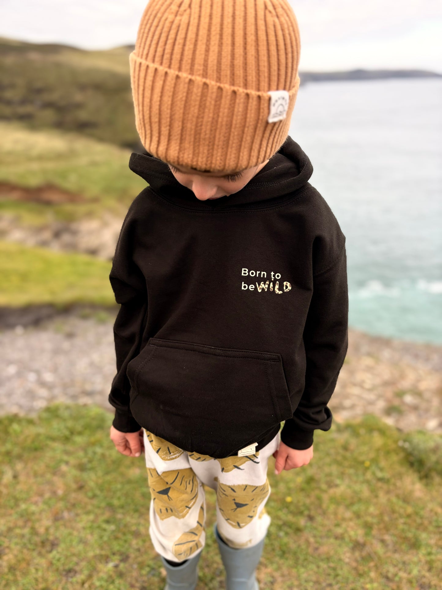Born To Be Wild Black Hoody