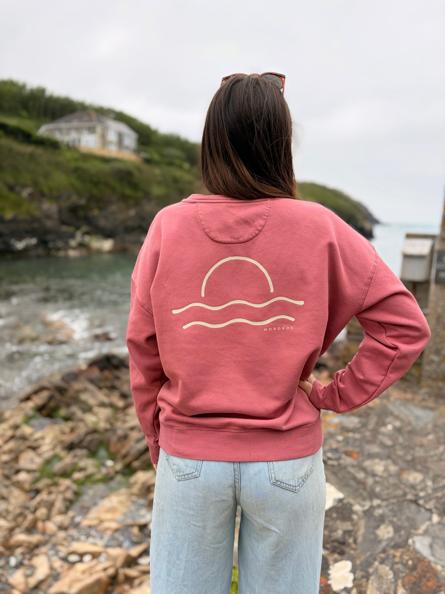 Pink Organic Cotton Cozy Jumper