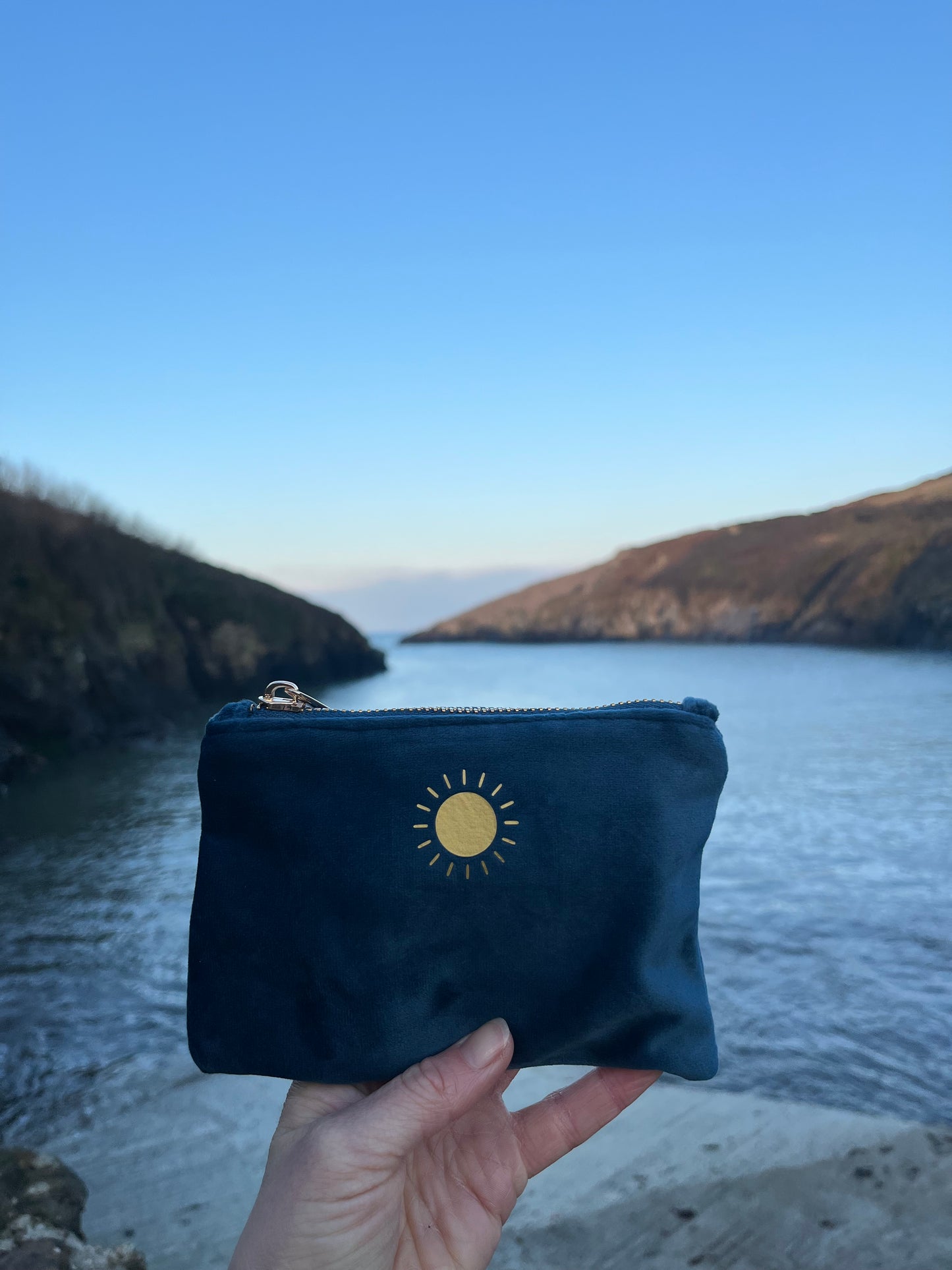 Recycled Velvet Purse
