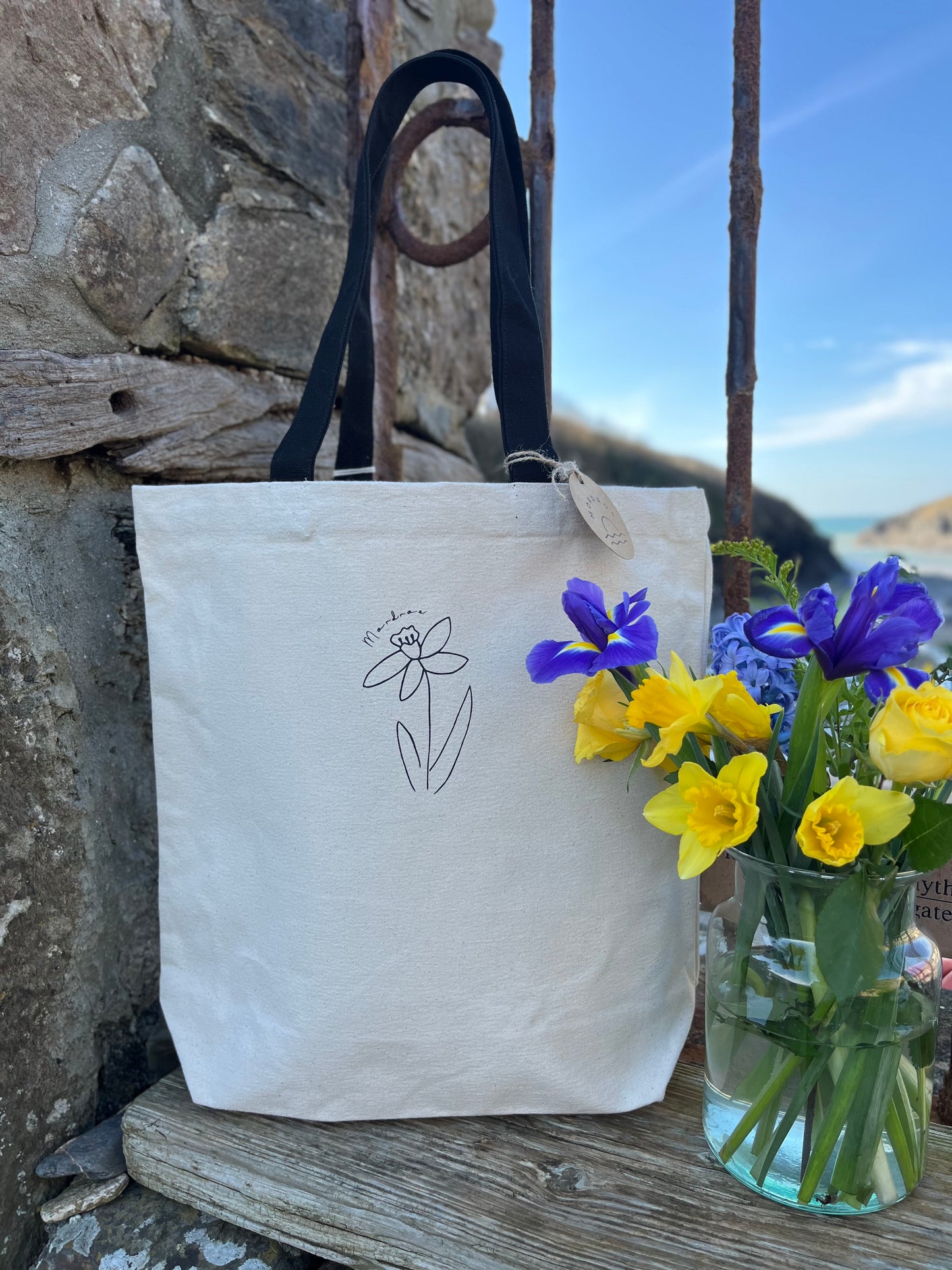Daffodil Cotton Canvas Shopper