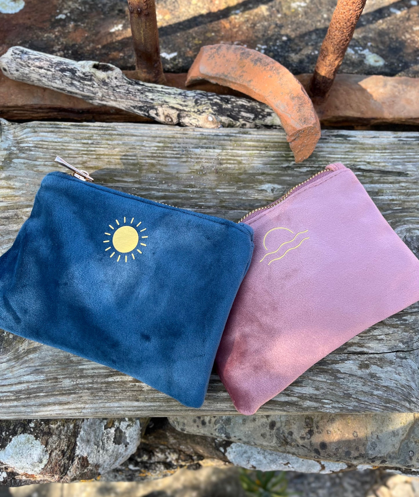 Recycled Velvet Purse