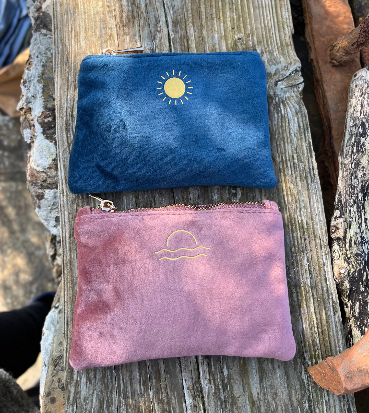 Recycled Velvet Purse