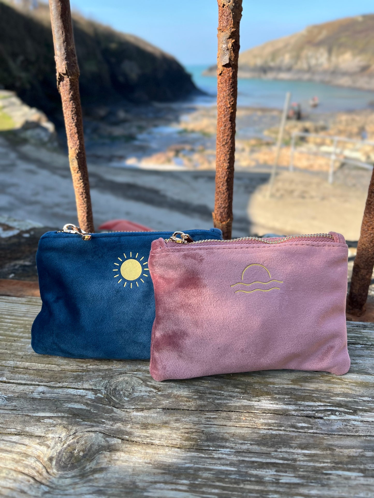 Recycled Velvet Purse