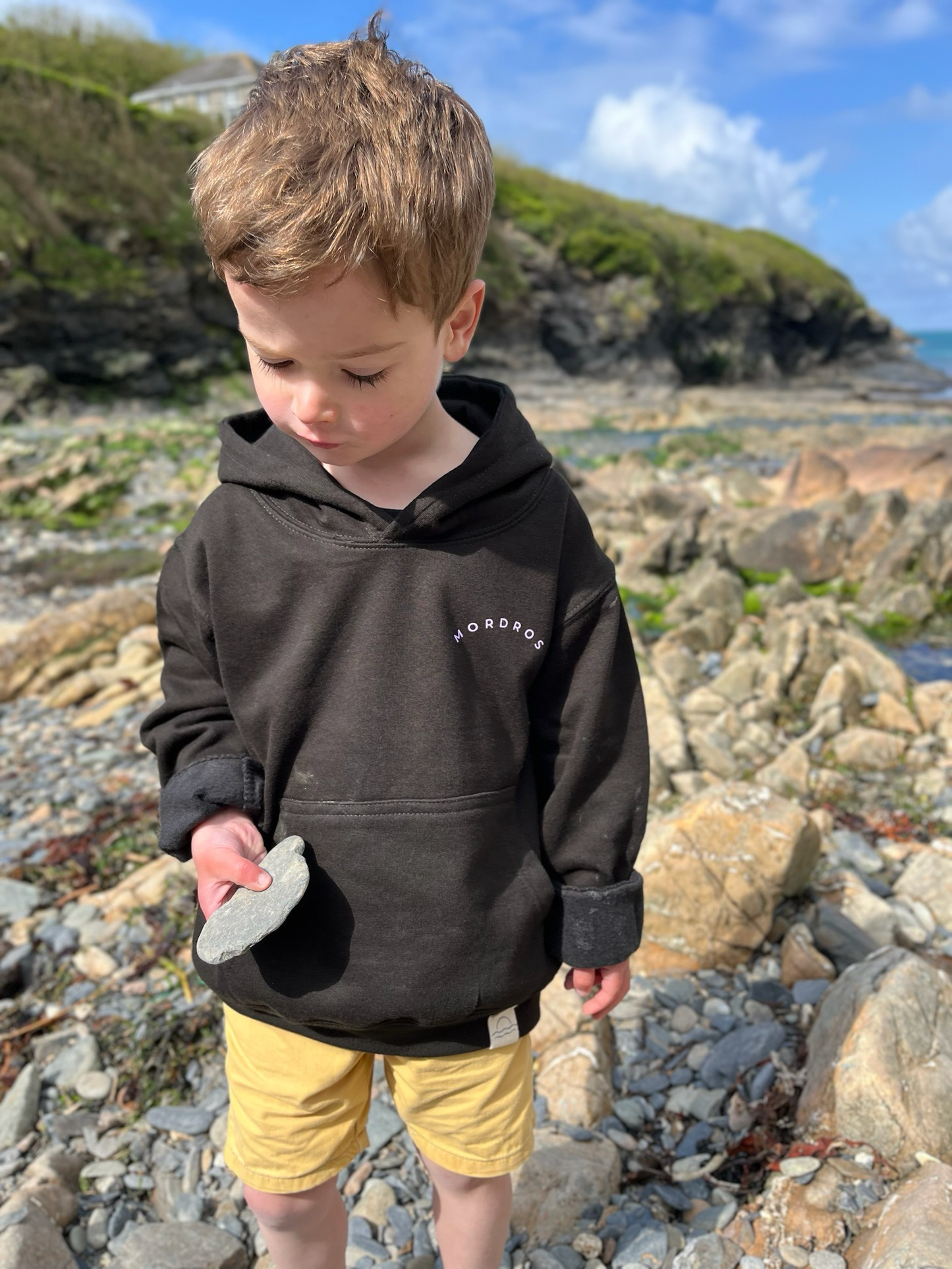 Black Here Comes the Sun Hoody