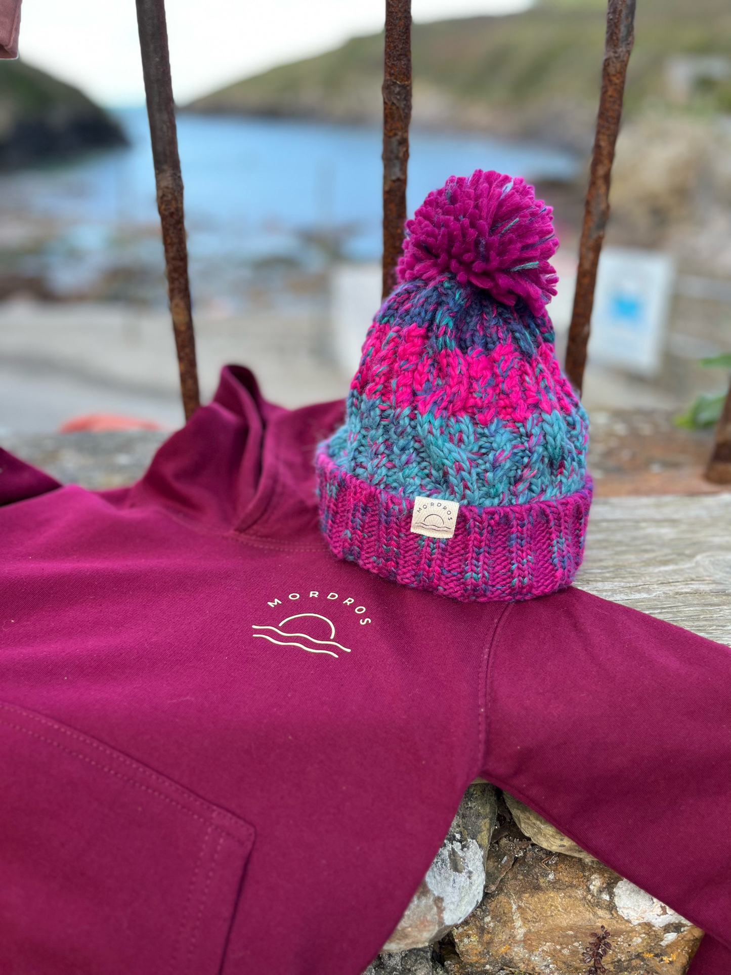 Burgundy Sunset Hoody