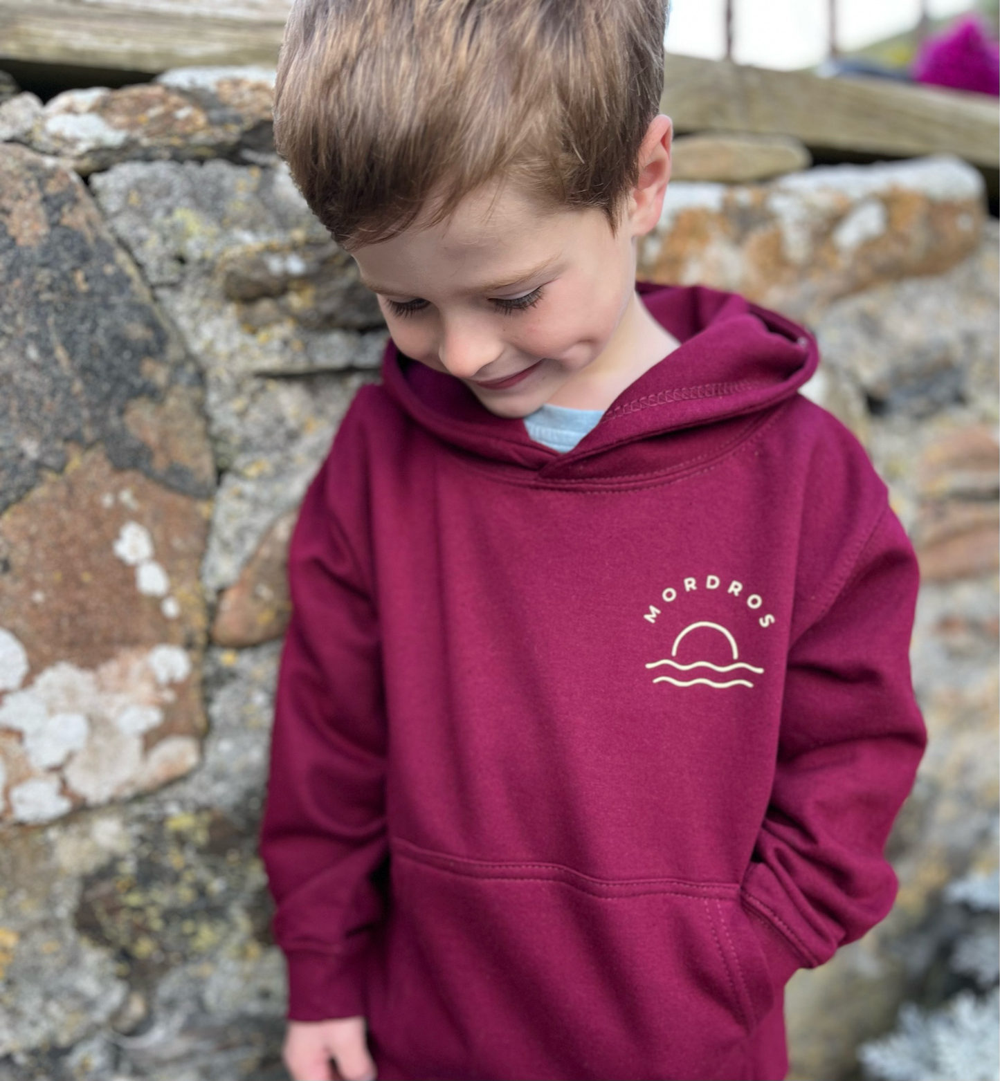 Burgundy Sunset Hoody