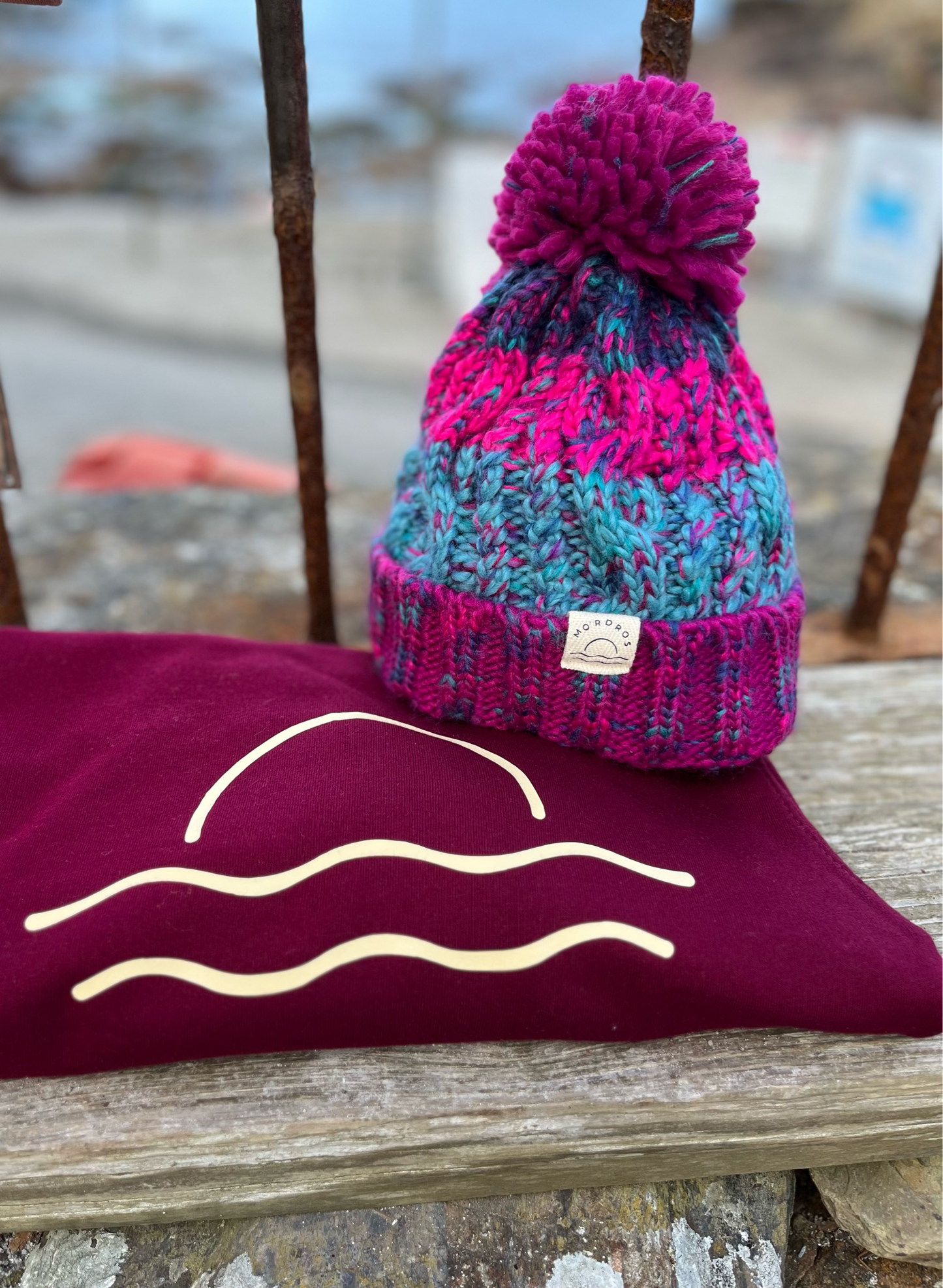 Burgundy Sunset Hoody