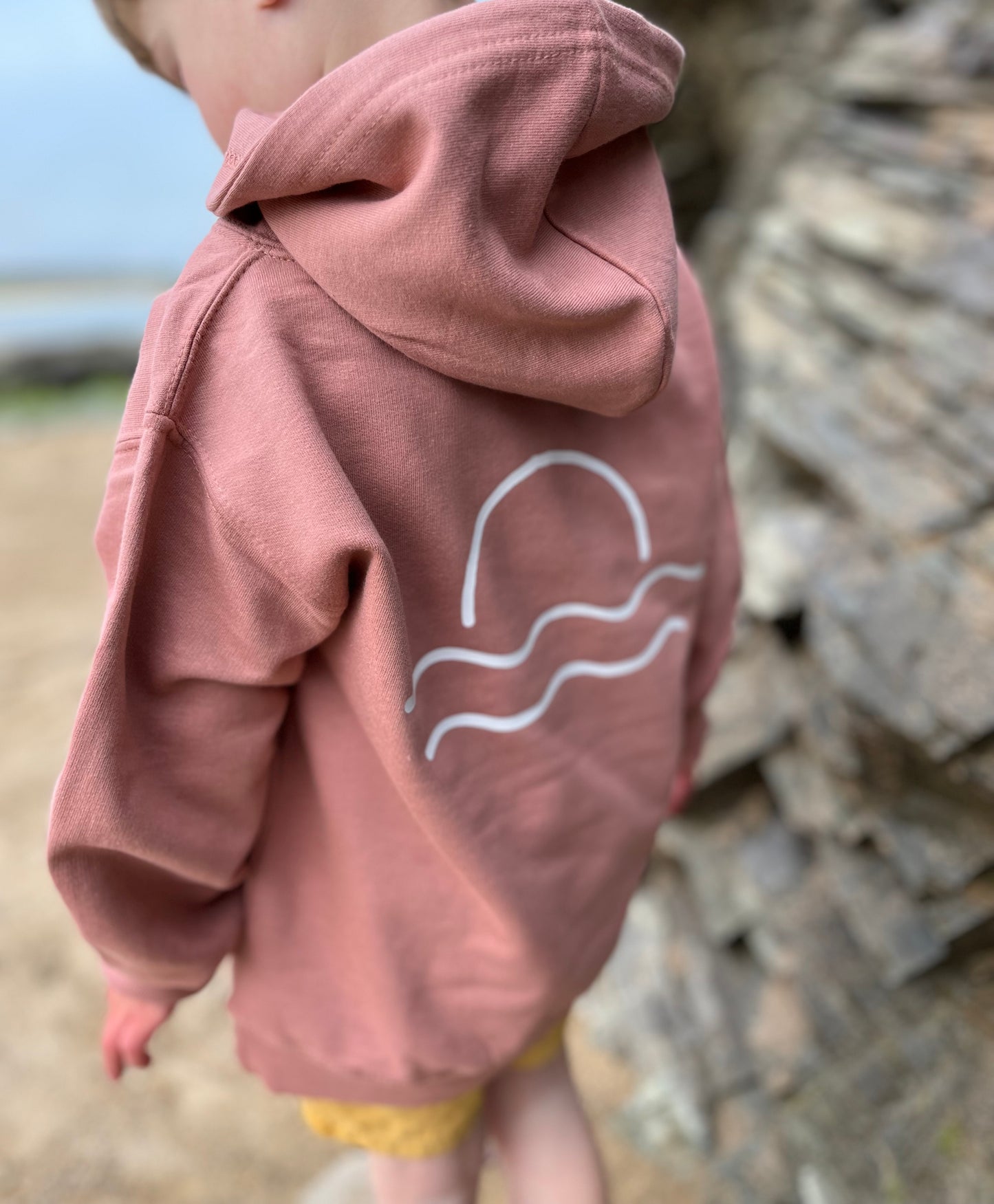Dusty Pink Sunset Hoody