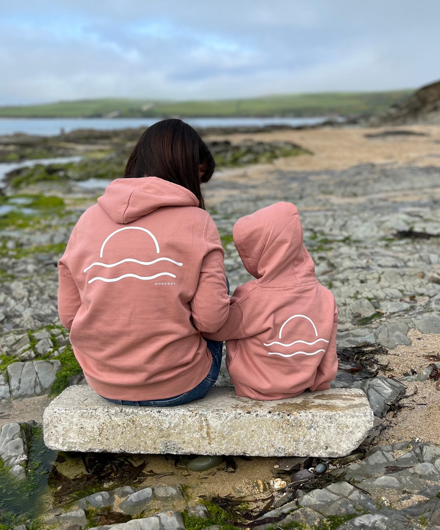 Dusty Pink Sunset Hoody