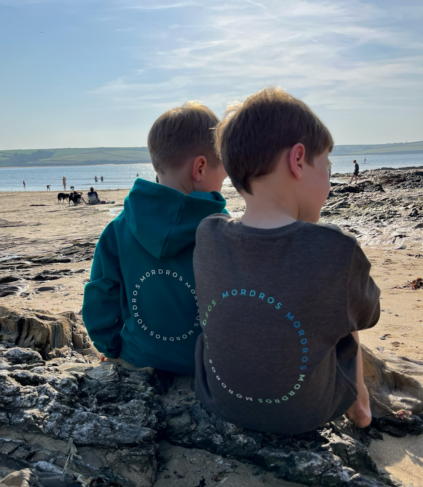 Charcoal Circle Design Jumper