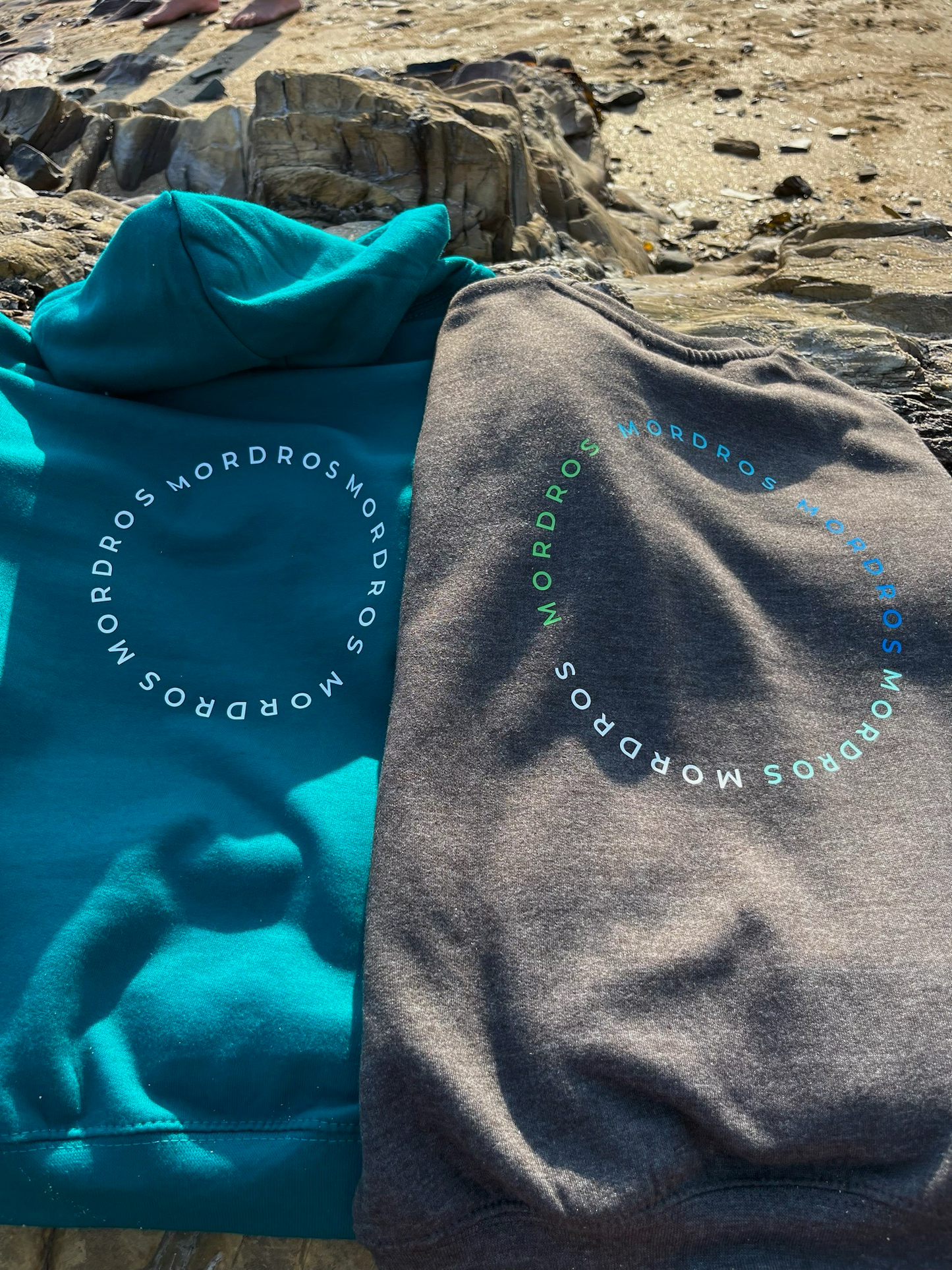 Charcoal Circle Design Jumper
