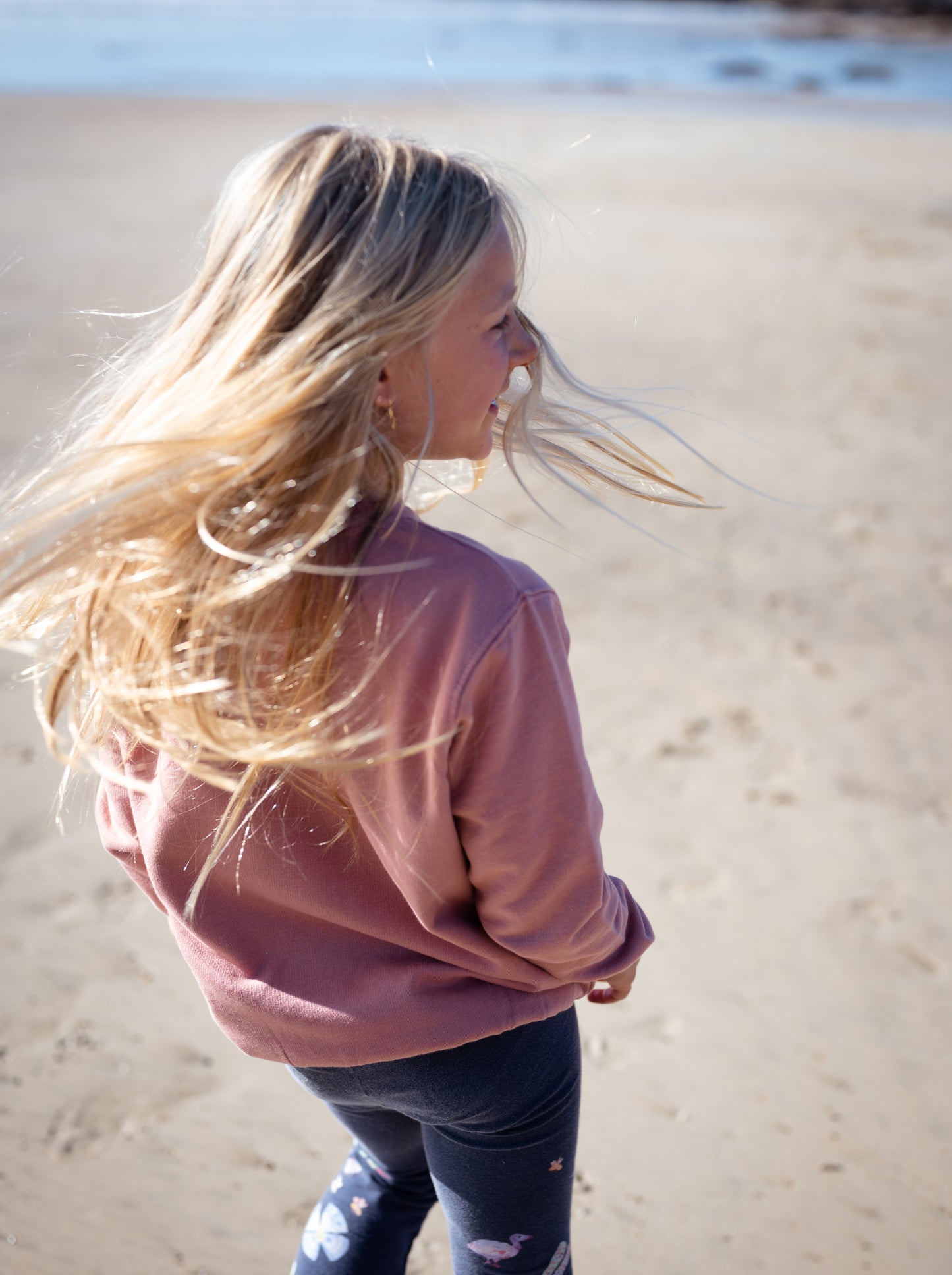 Pink Dandelion Jumper