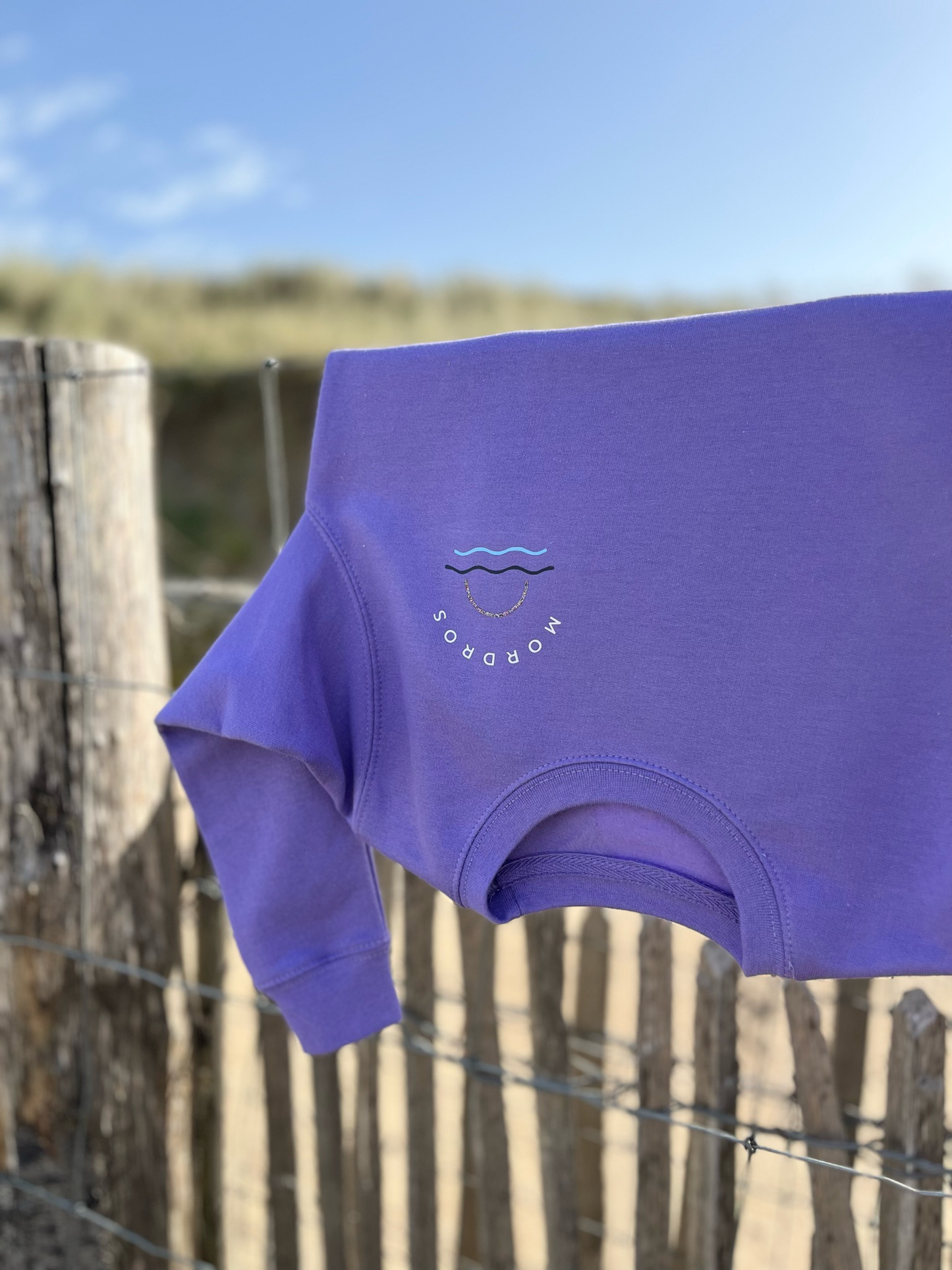 Lilac Glitter Sunset Jumper