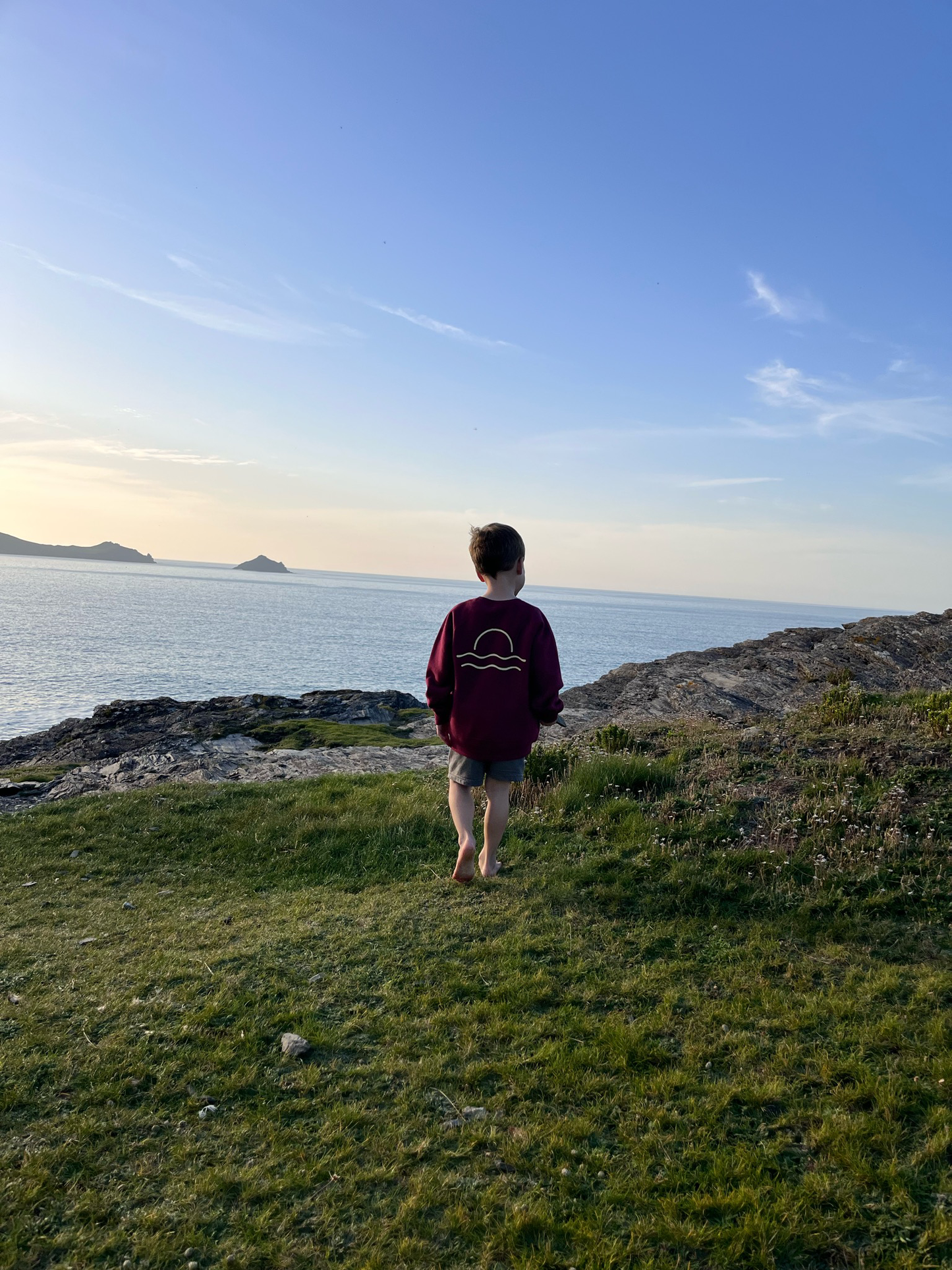 Burgundy Raglan Jumper
