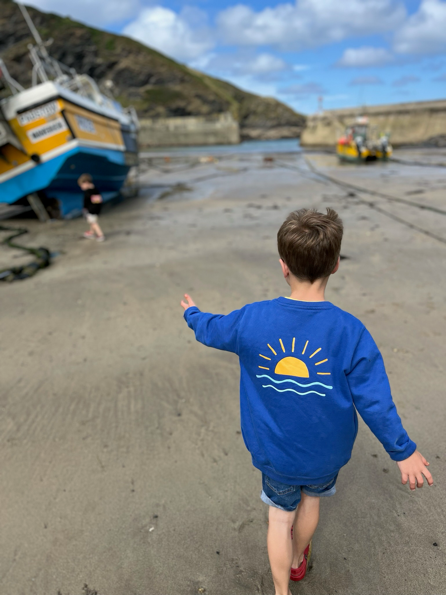 Blue Sunrise Jumper