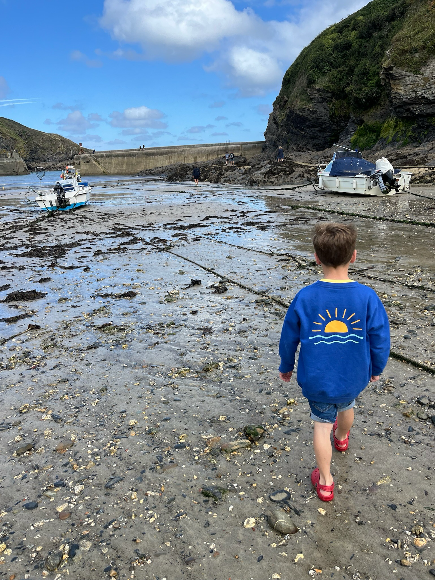 Blue Sunrise Jumper