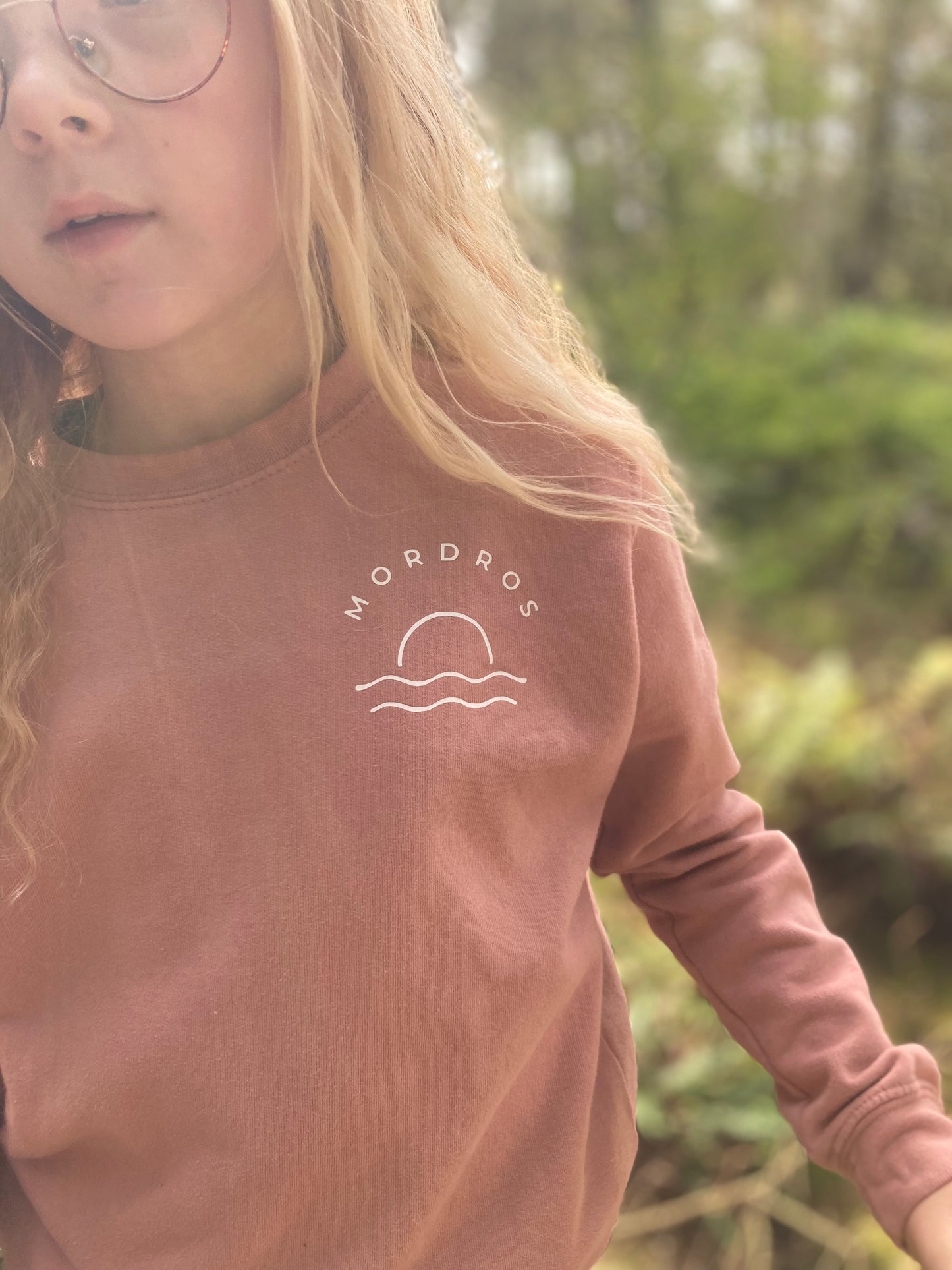 Dusty Pink Sunset Jumper